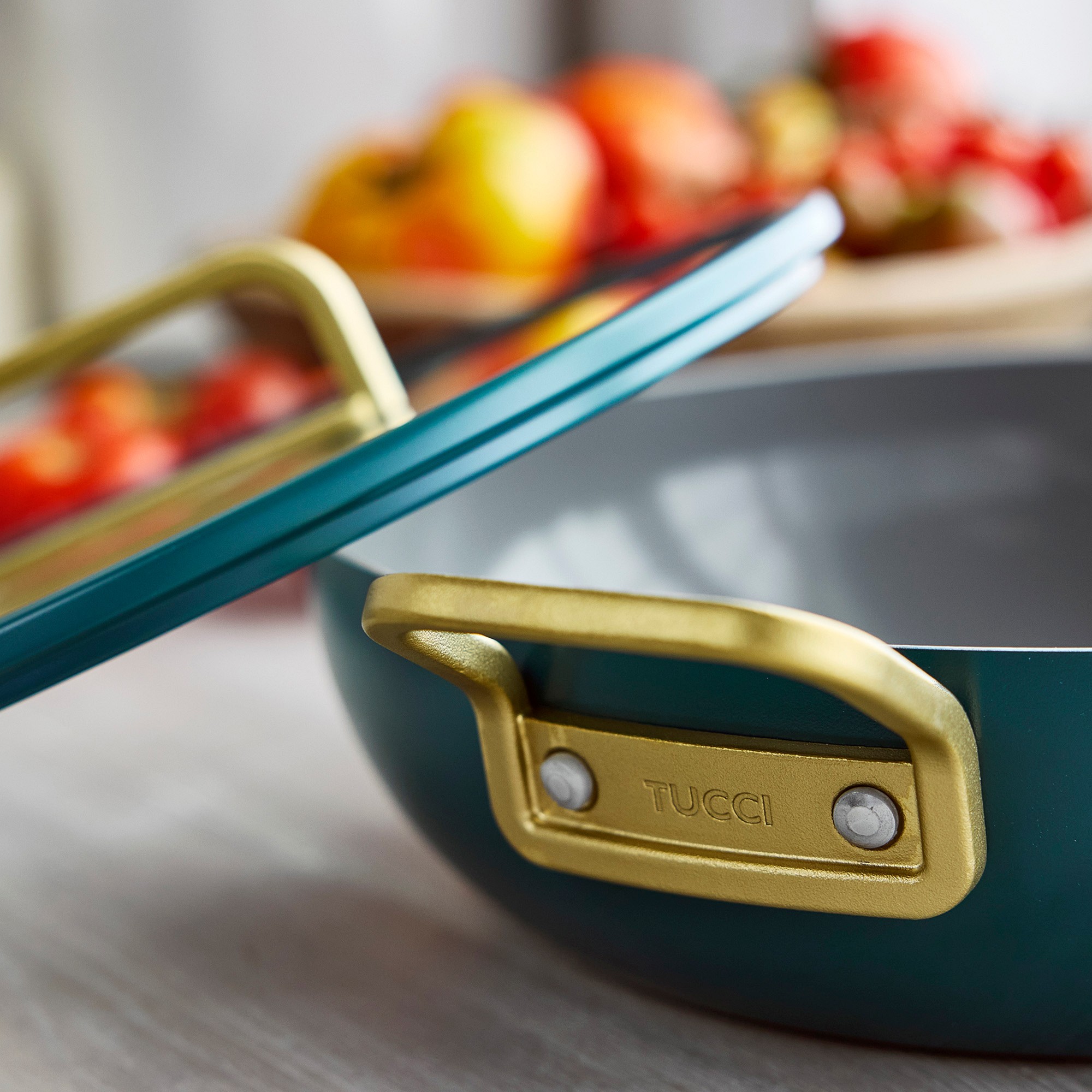 GreenPan™ Stanley Tucci™ Ceramic Nonstick Junior Essential Stanley Pan, 4 1/2-Qt.