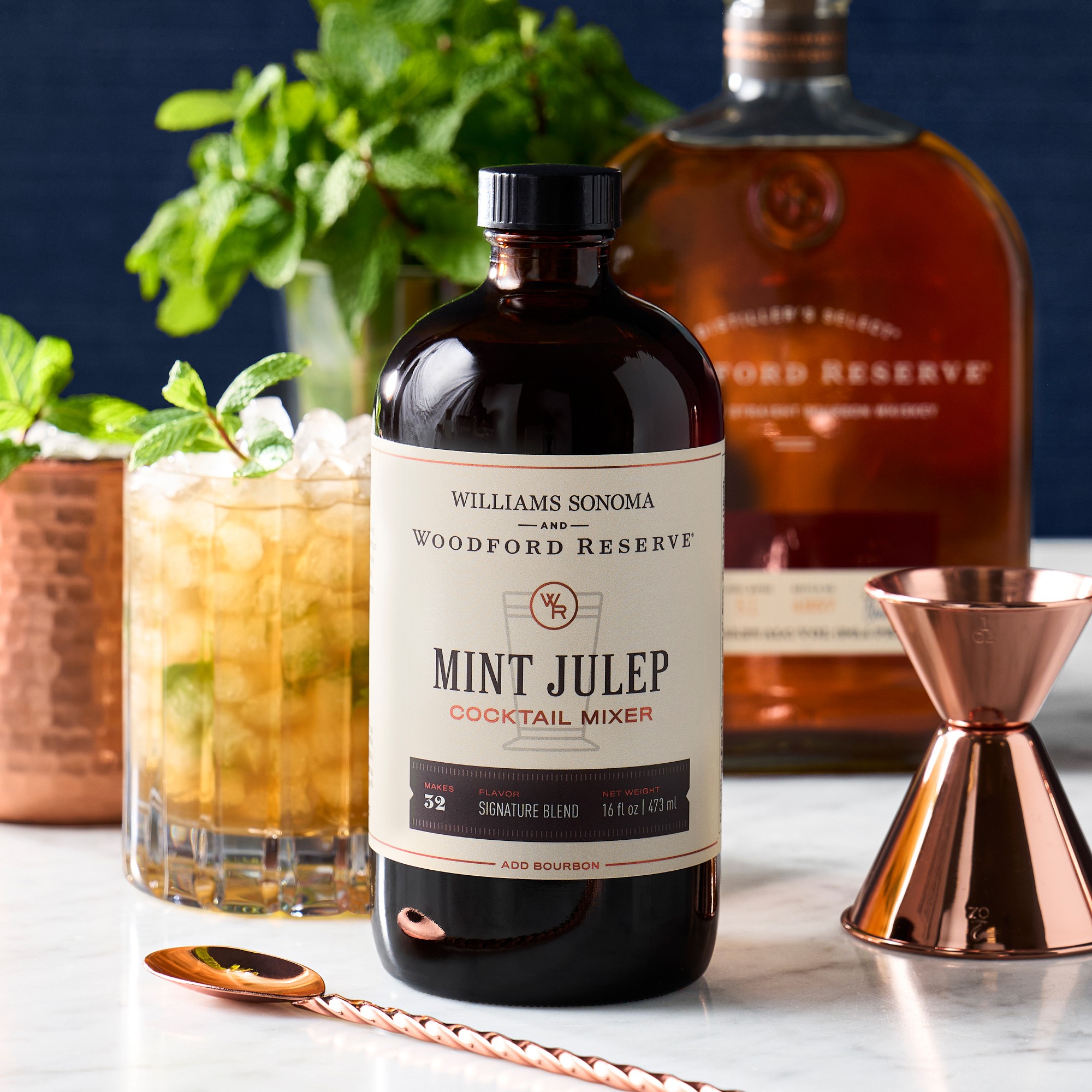 Woodford Reserve x Williams Sonoma Cocktail Mix, Mint Julep