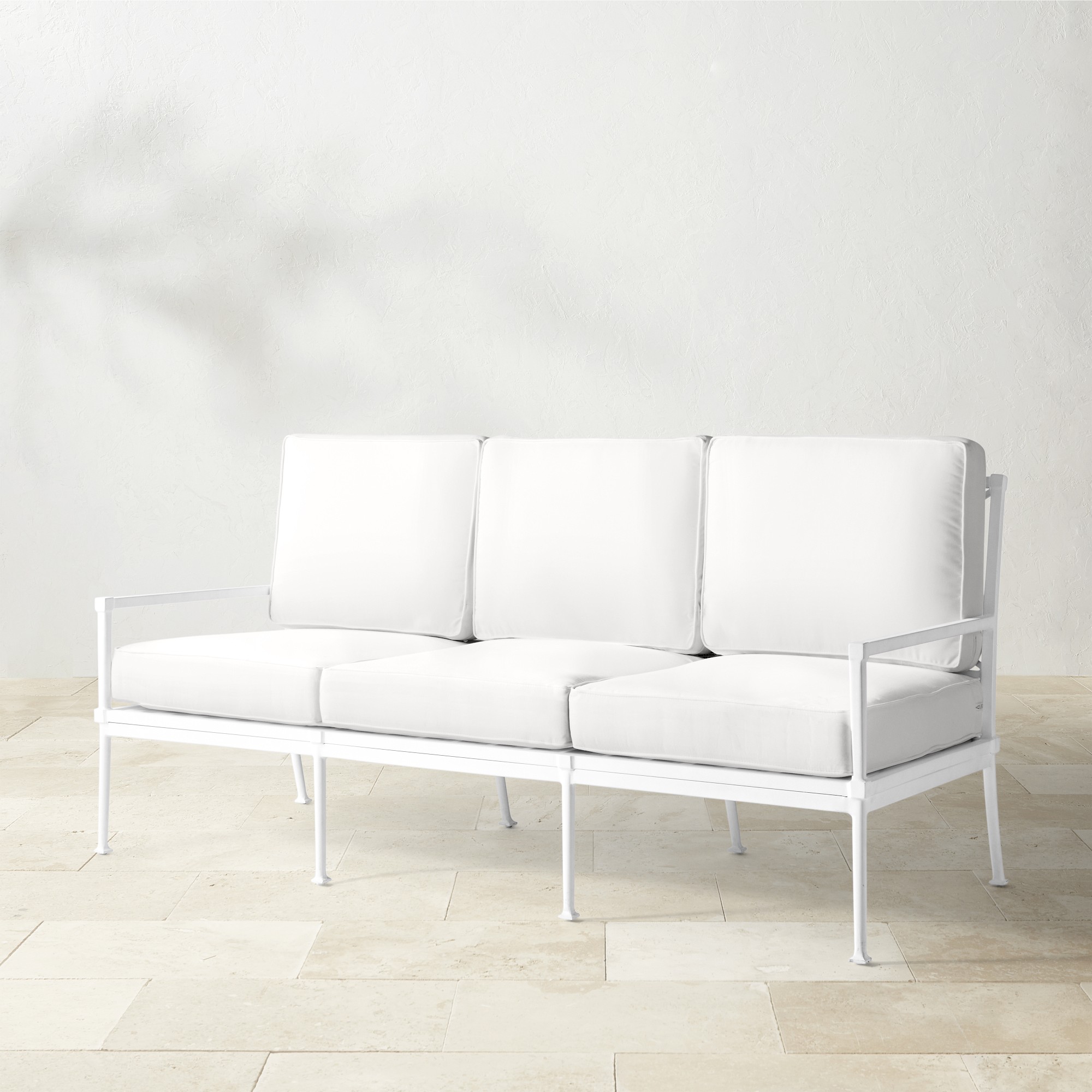 Bridgehampton Outdoor Sofa, White (74
