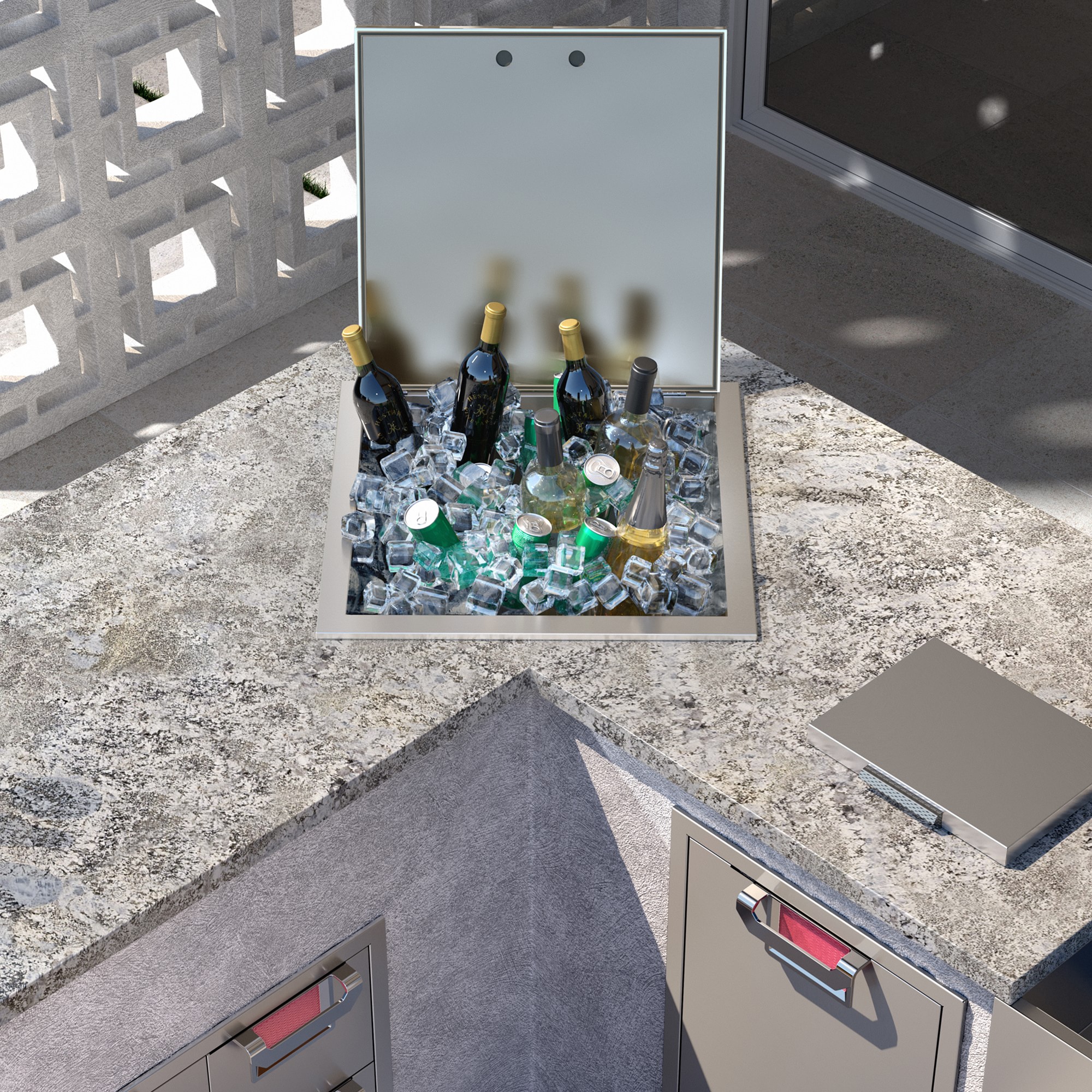 Hestan Aspire Built-In Drop-in Cooler