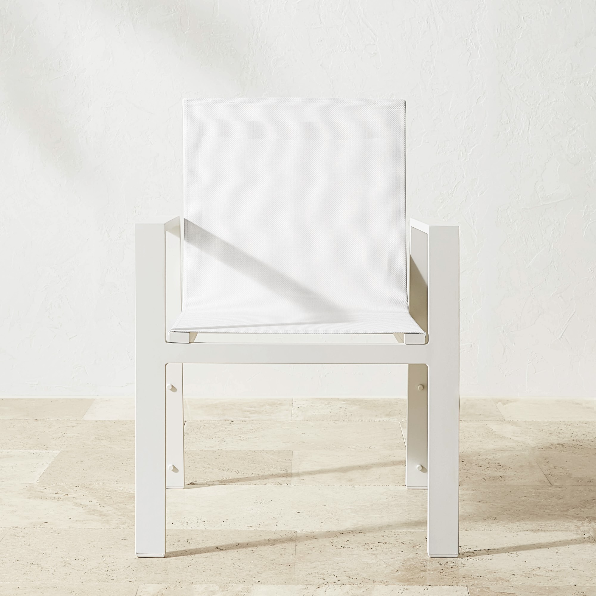 Santa Barbara Outdoor Metal Dining Armchair