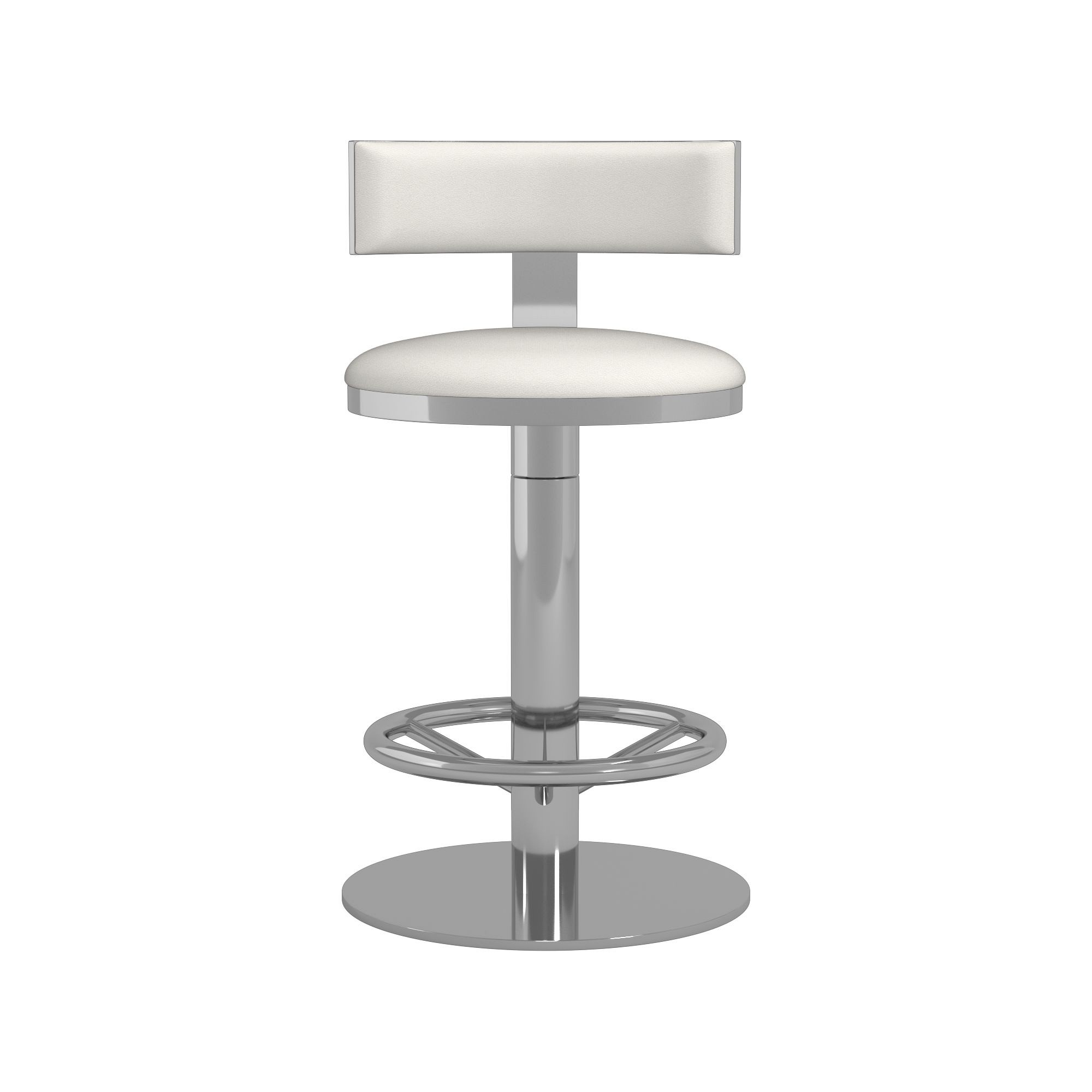 Larkin Upholstered Pedestal Counter & Bar Stool