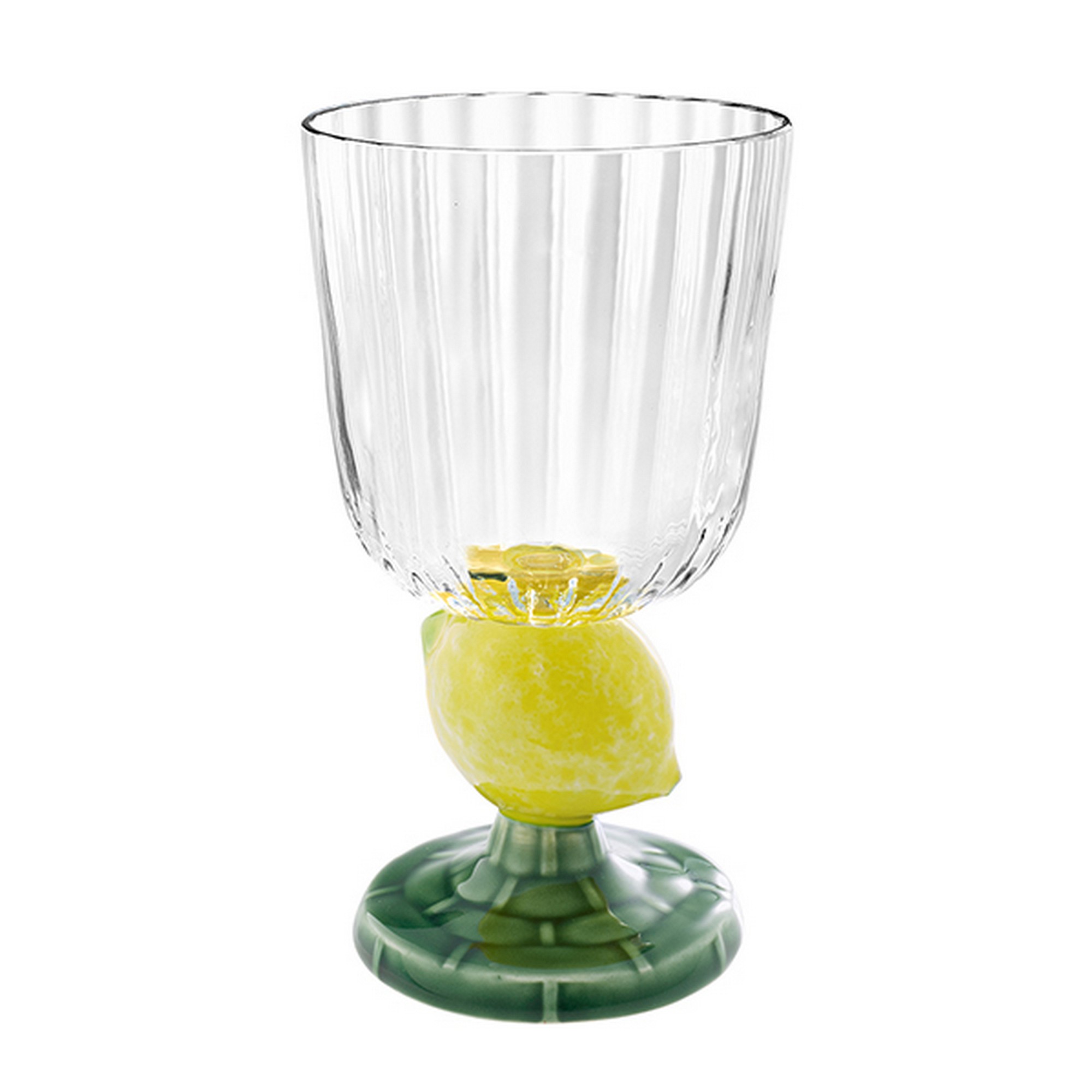 Bordallo Pinheiro Carmen Fruit Goblets, Set of 2