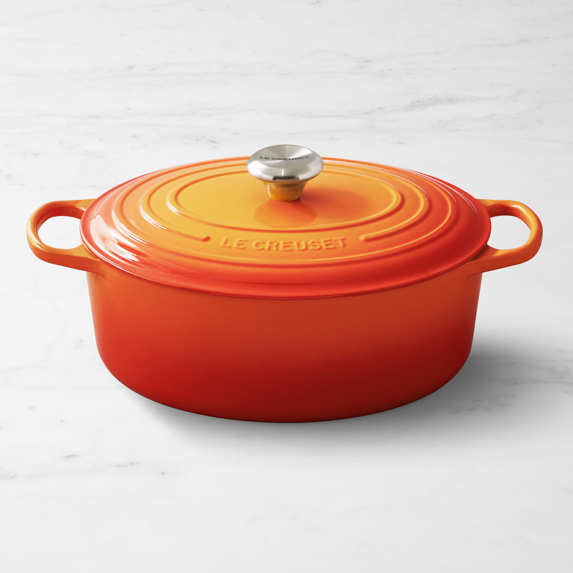 Le Creuset Signature Enameled Cast Iron Oval Dutch Oven