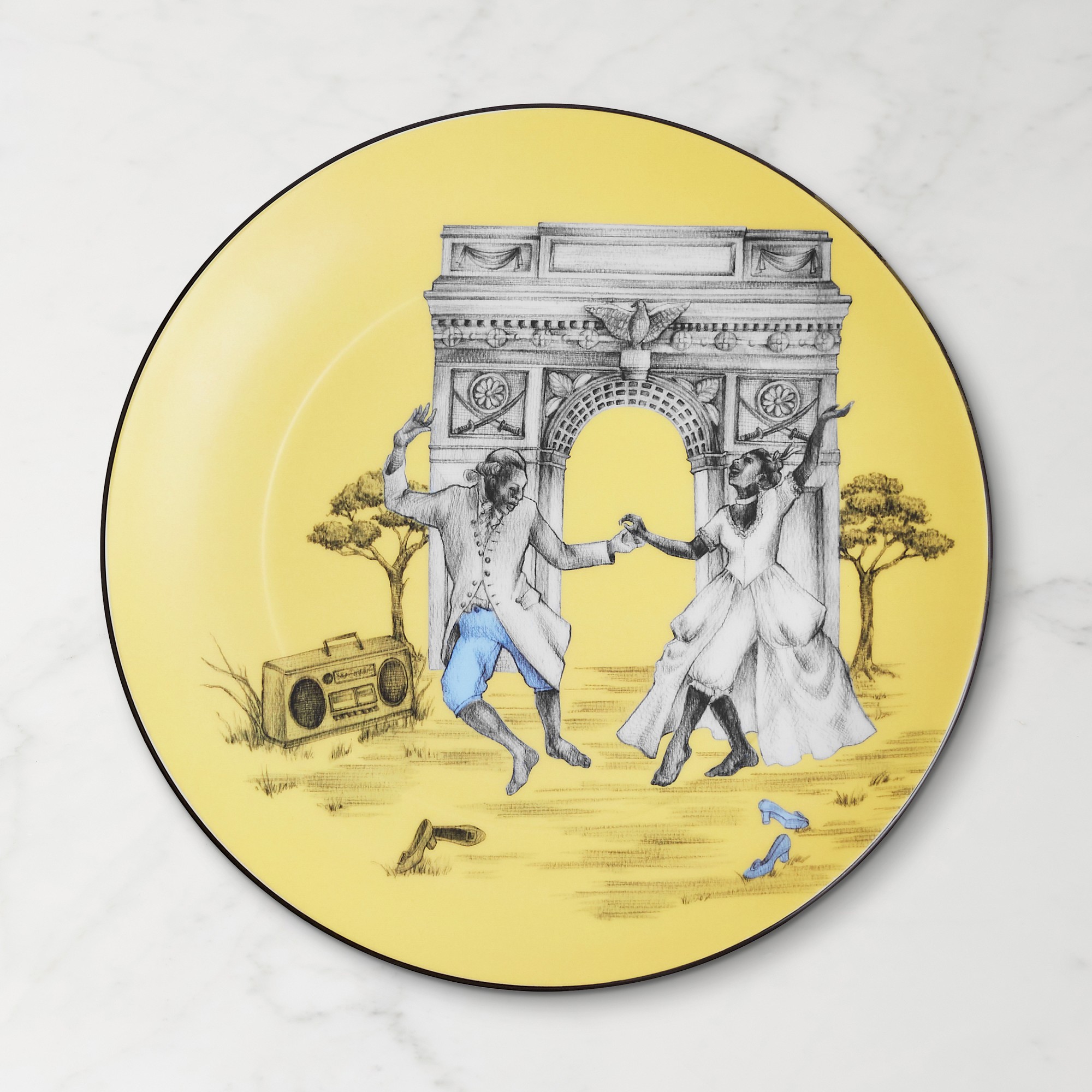 Wedgwood x Sheila Bridges Accent Plates