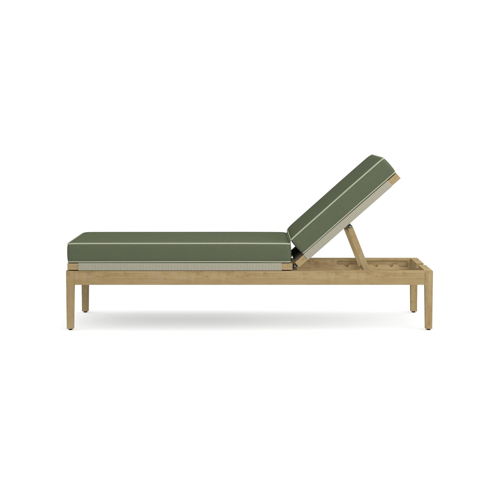 Pasadena Outdoor Teak Chaise Cushions
