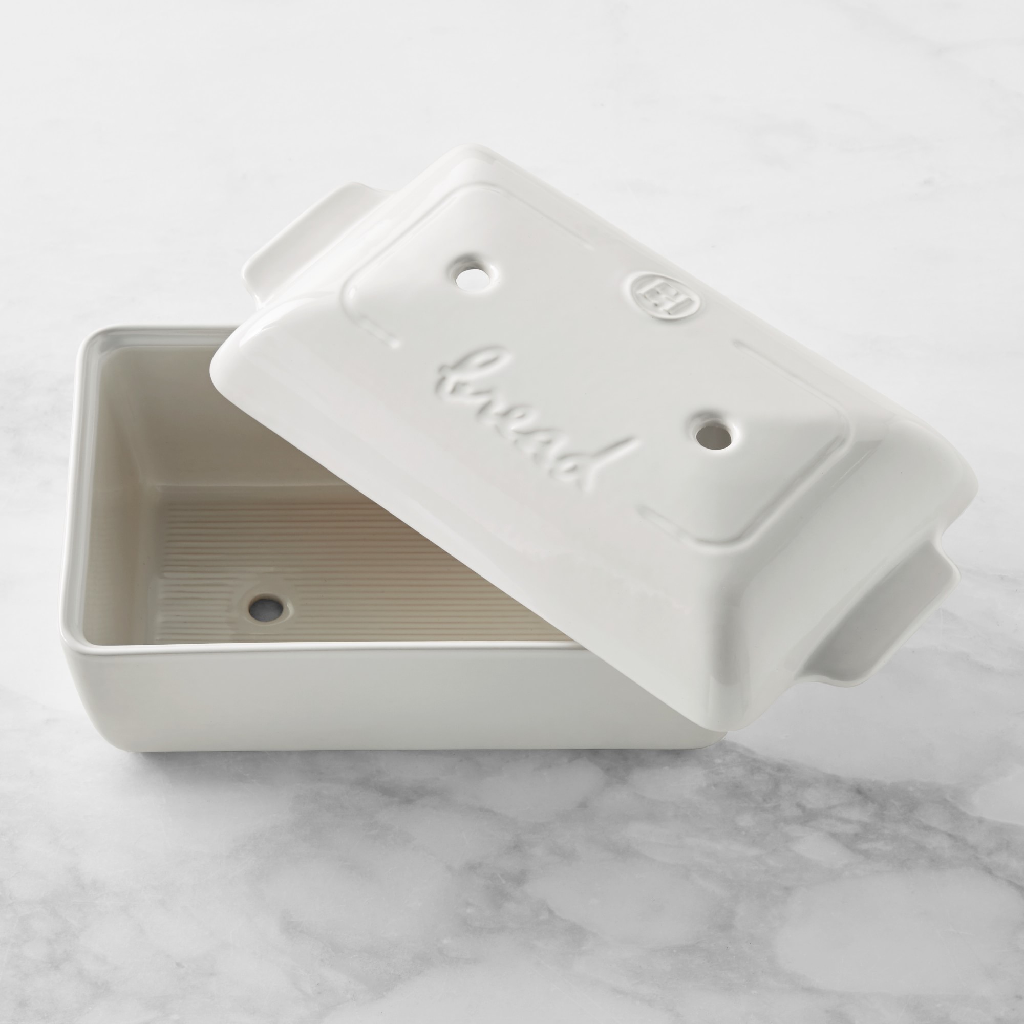 Emile Henry French Ceramic Italian Bread Loaf Baker