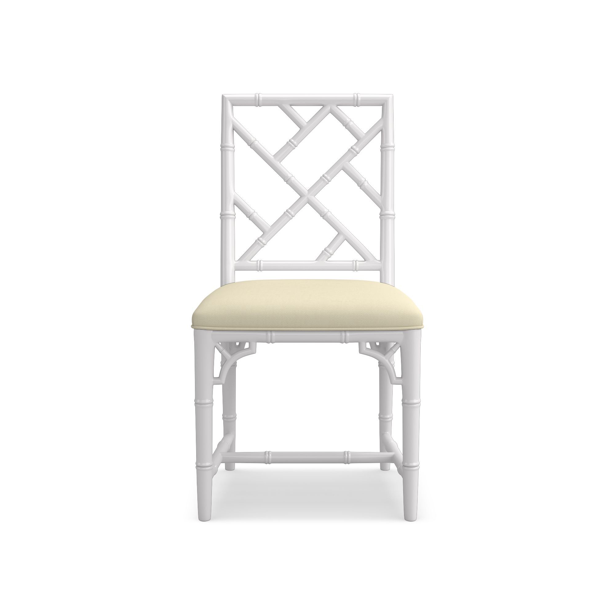 Chippendale Upholstered Bistro Side Chair