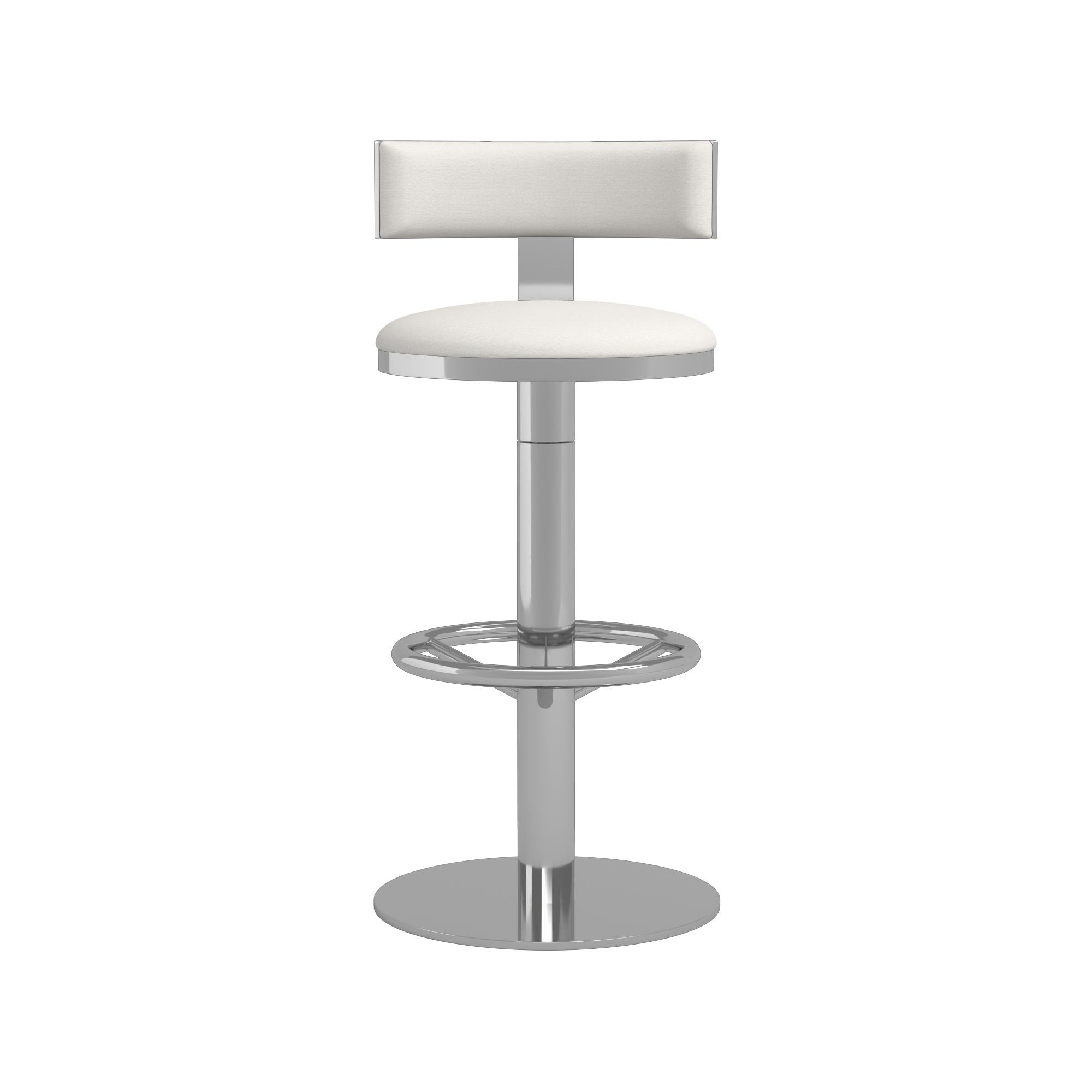 Larkin Upholstered Pedestal Counter & Bar Stool