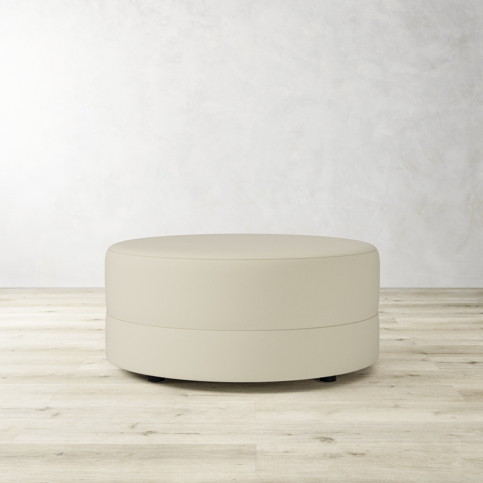 Capri Round Coffee Table Ottoman (36