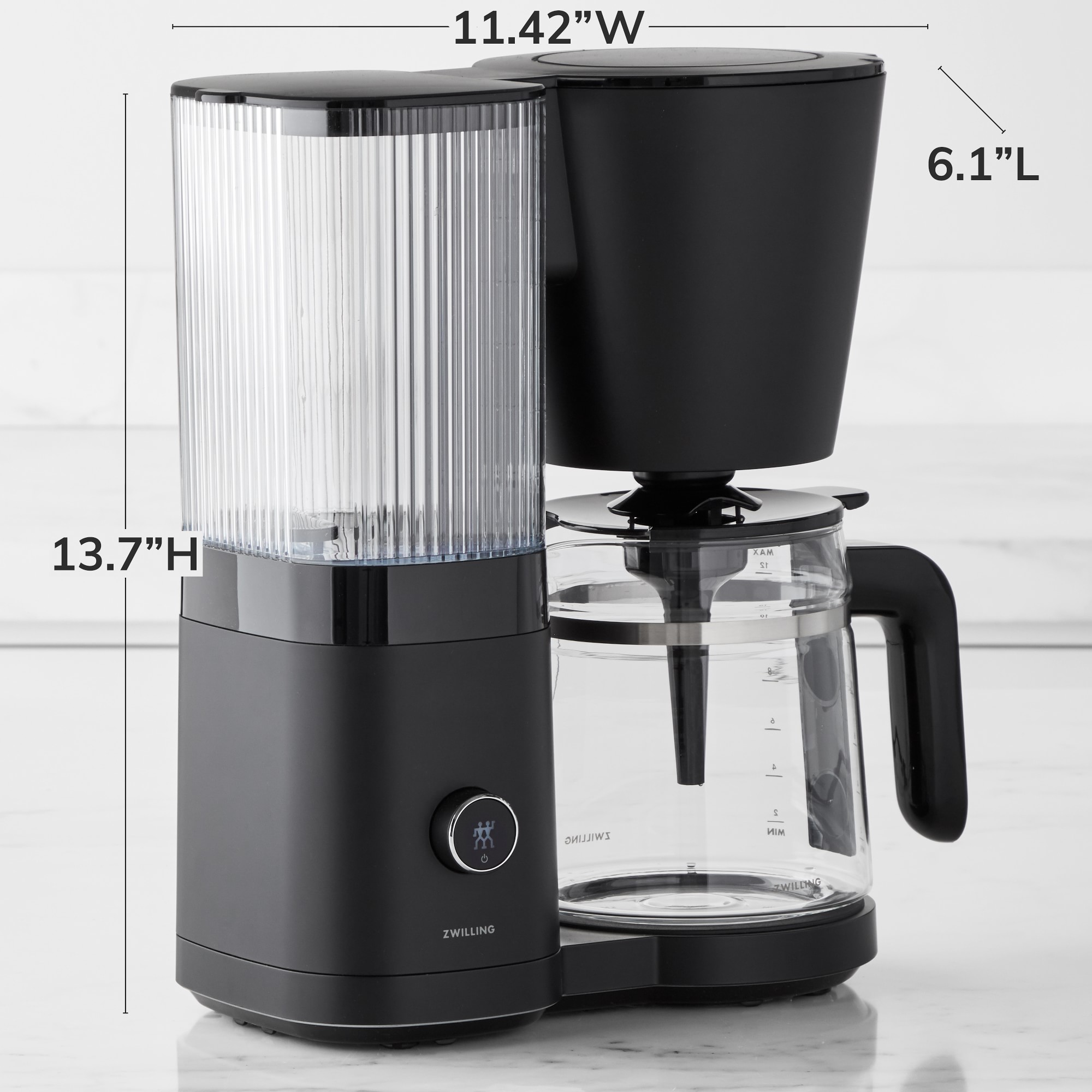 Zwilling Enfinigy Glass Drip Coffee Maker