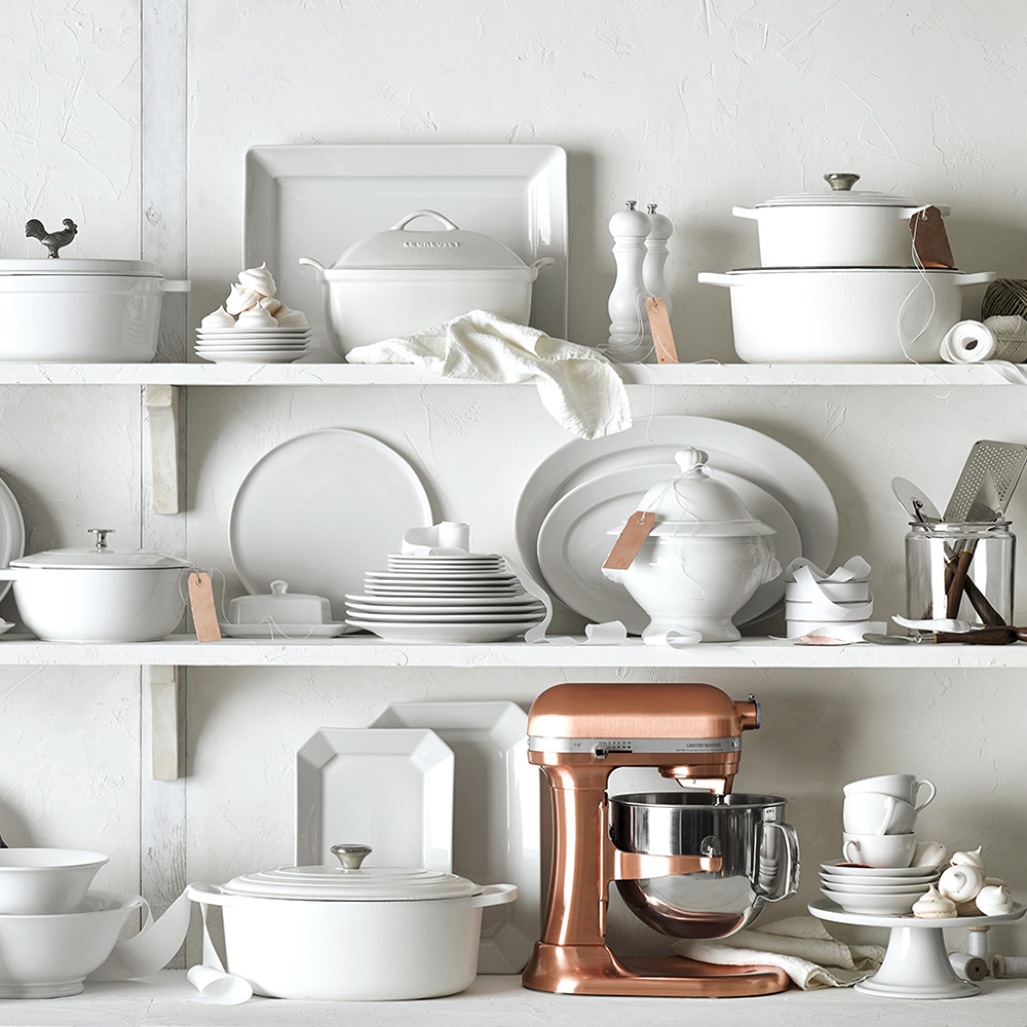 Apilco Tradition Porcelain Cups & Saucers