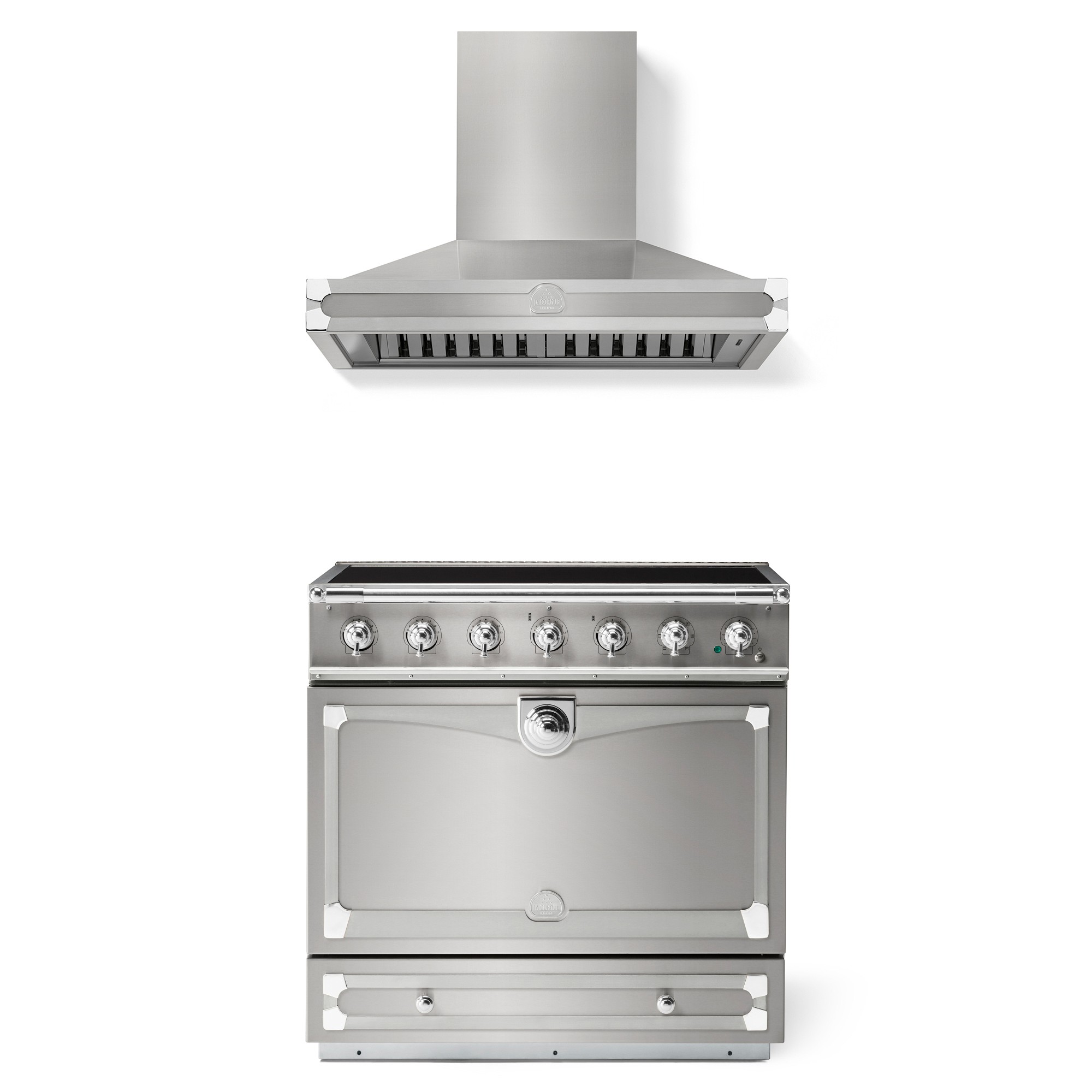 La Cornue CornuFé 90 Albertine Induction Range & Hood