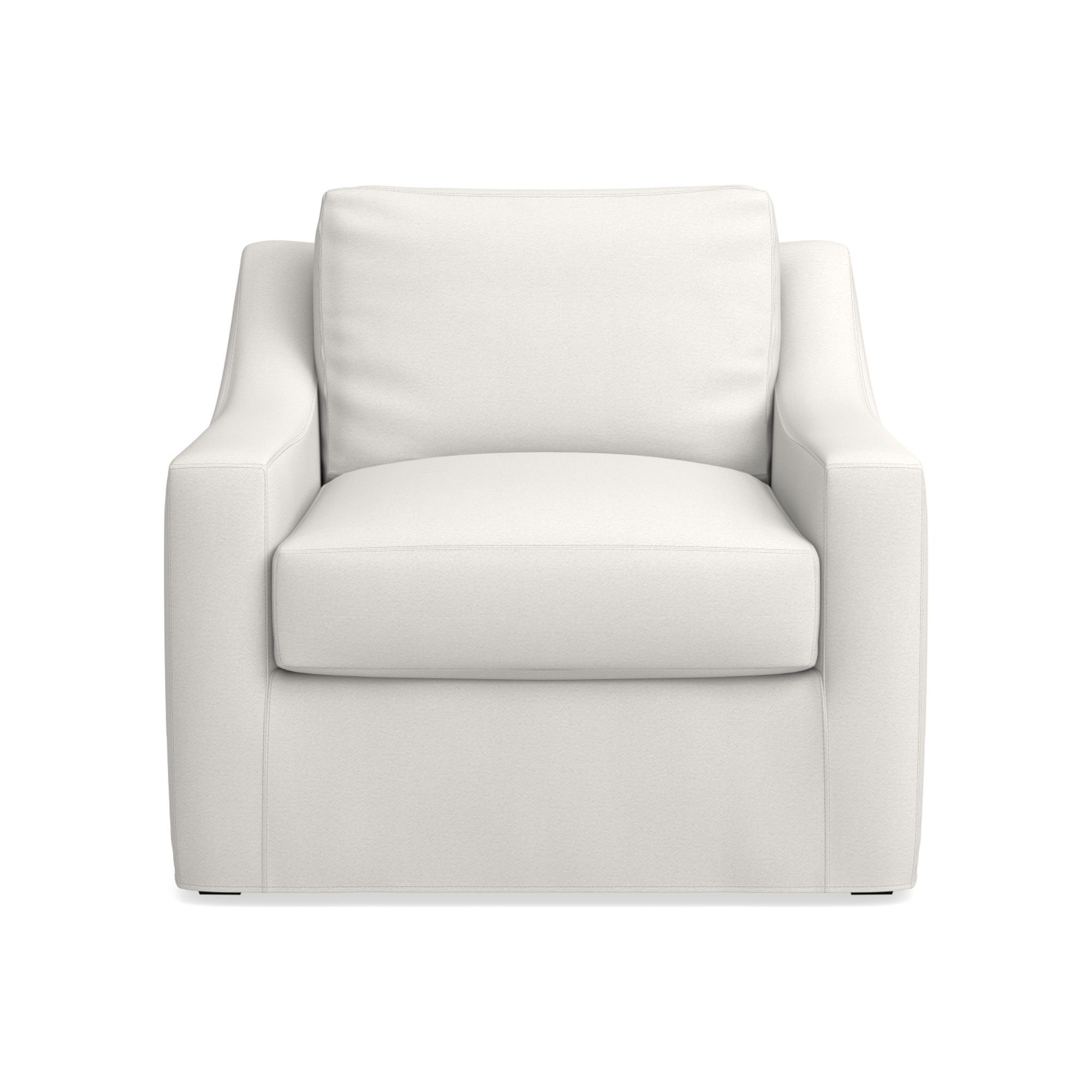 Ghent Slope Arm Slipcovered Occasional Chair