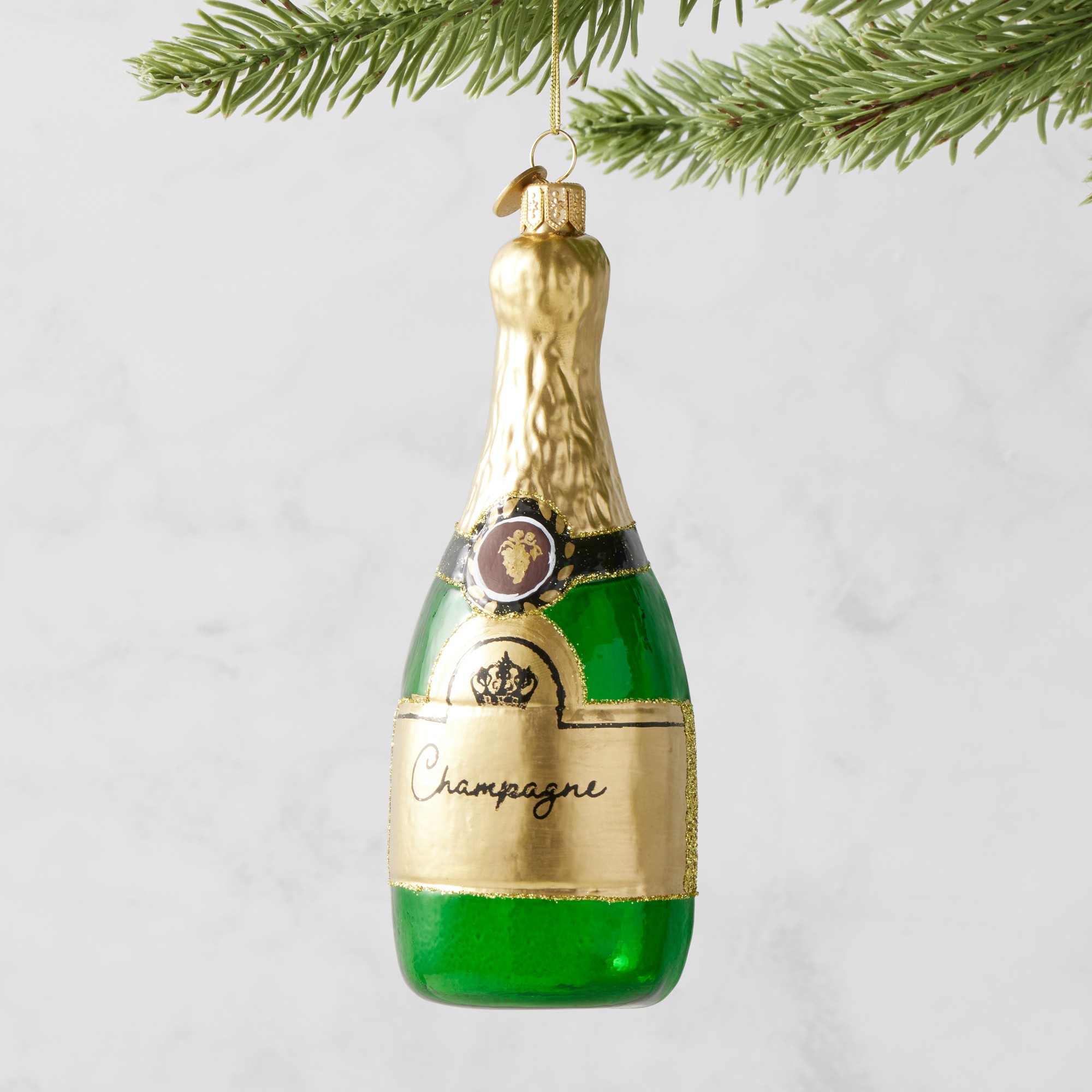 Champagne & Caviar Party Ornaments