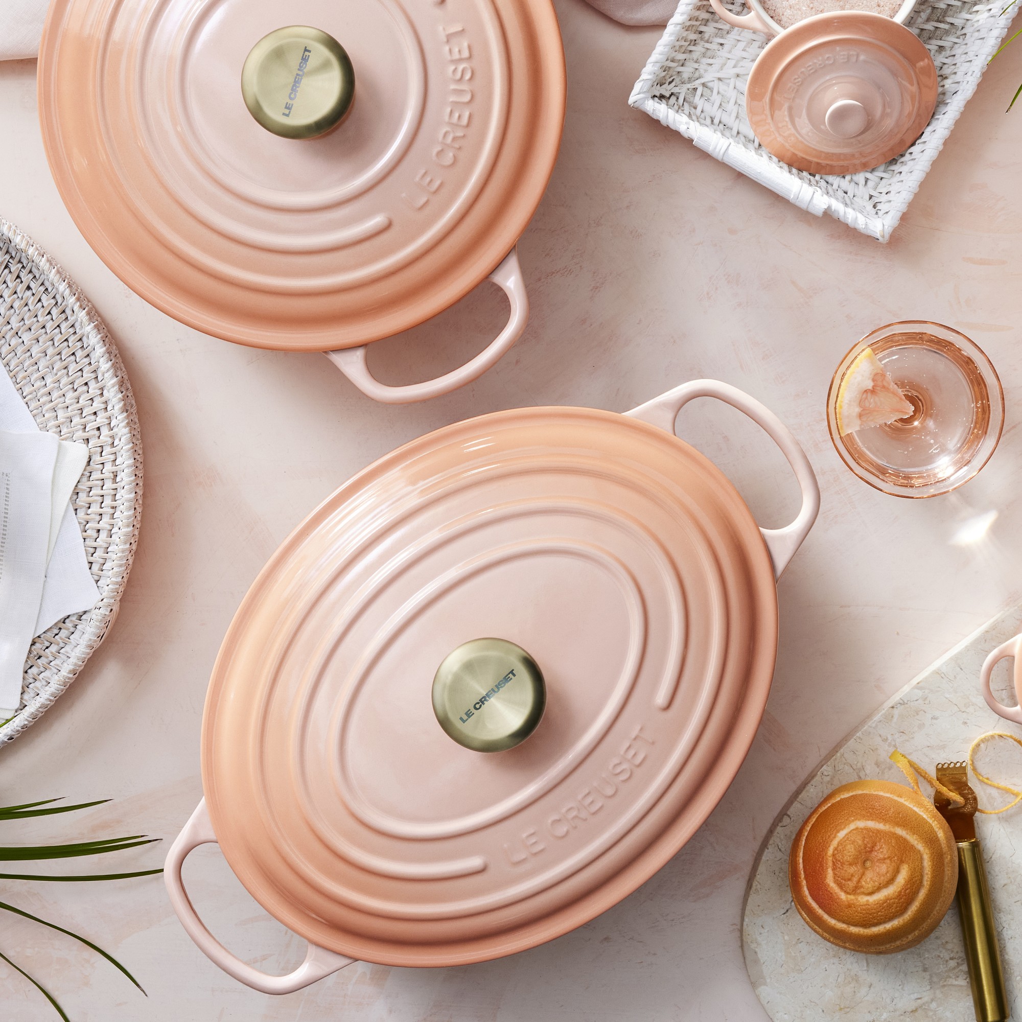 Le Creuset Peche Collection