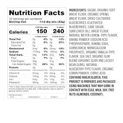 Williams Sonoma Quick Bread Mix, Lemon Blueberry