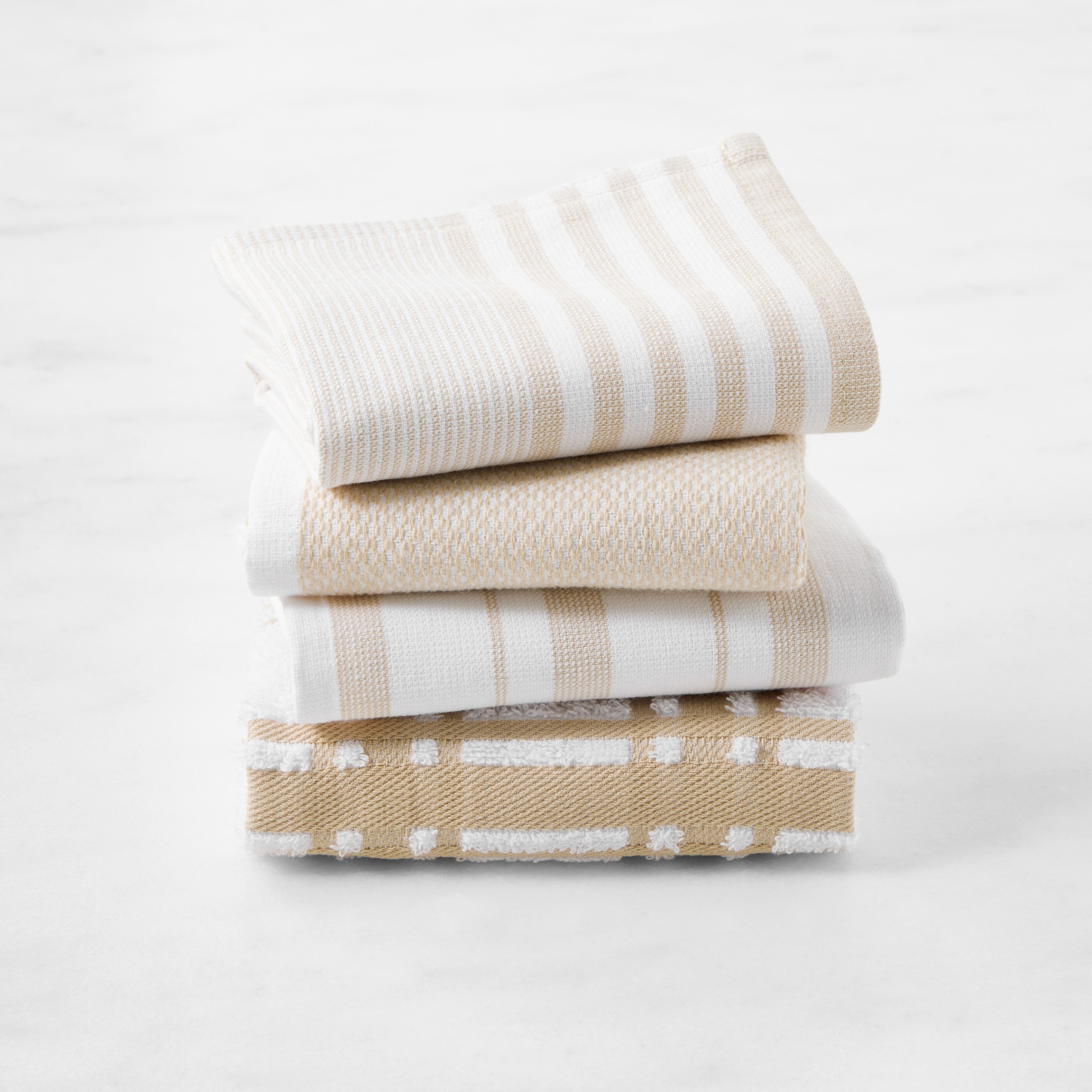 Williams Sonoma Multi-Pack Absorbent Dishcloths, Set of 4