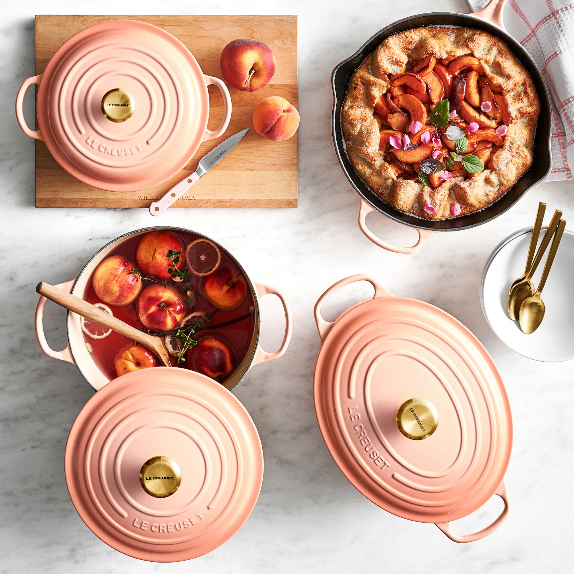 Le Creuset Peche Collection