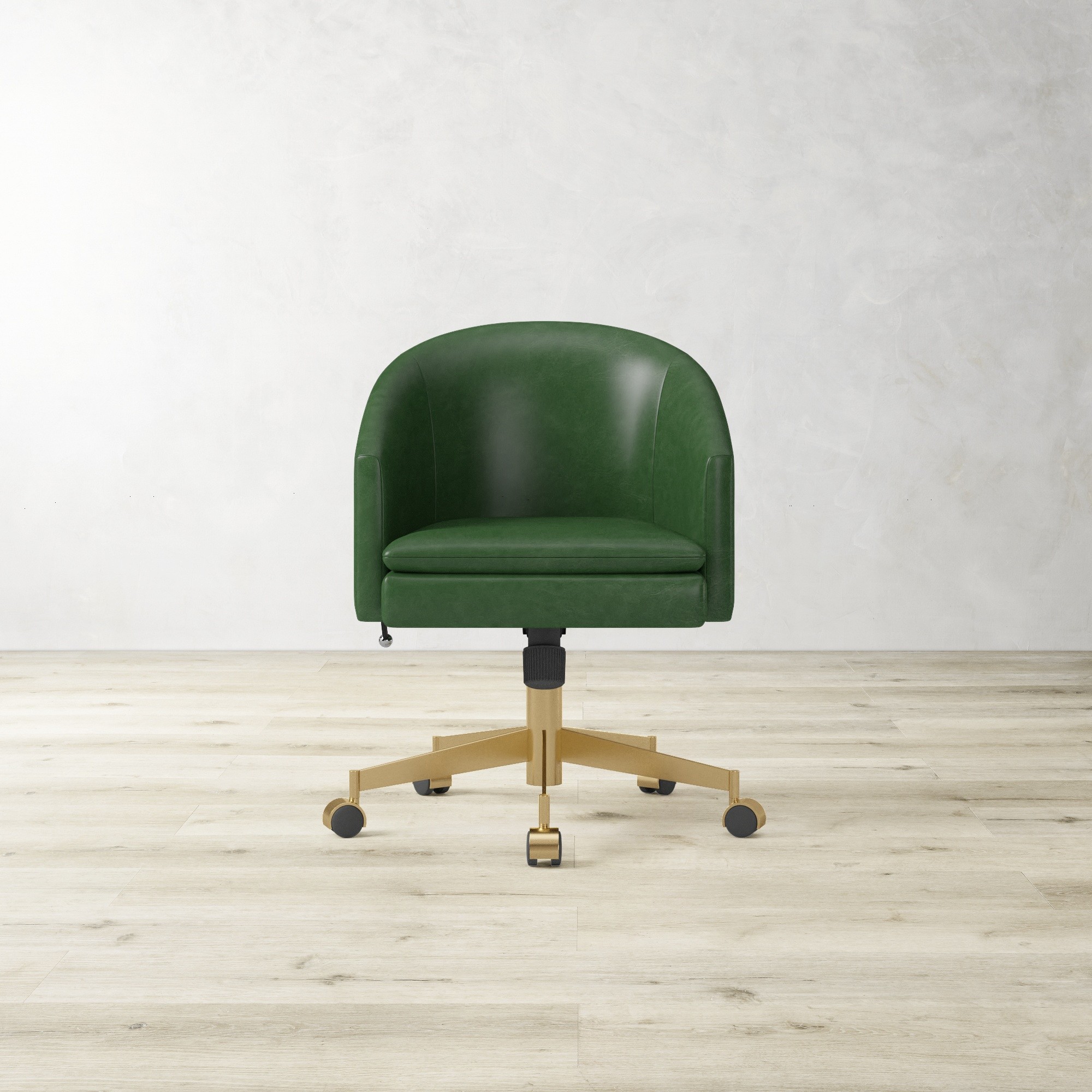 Chestnut Swivel Desk Chair