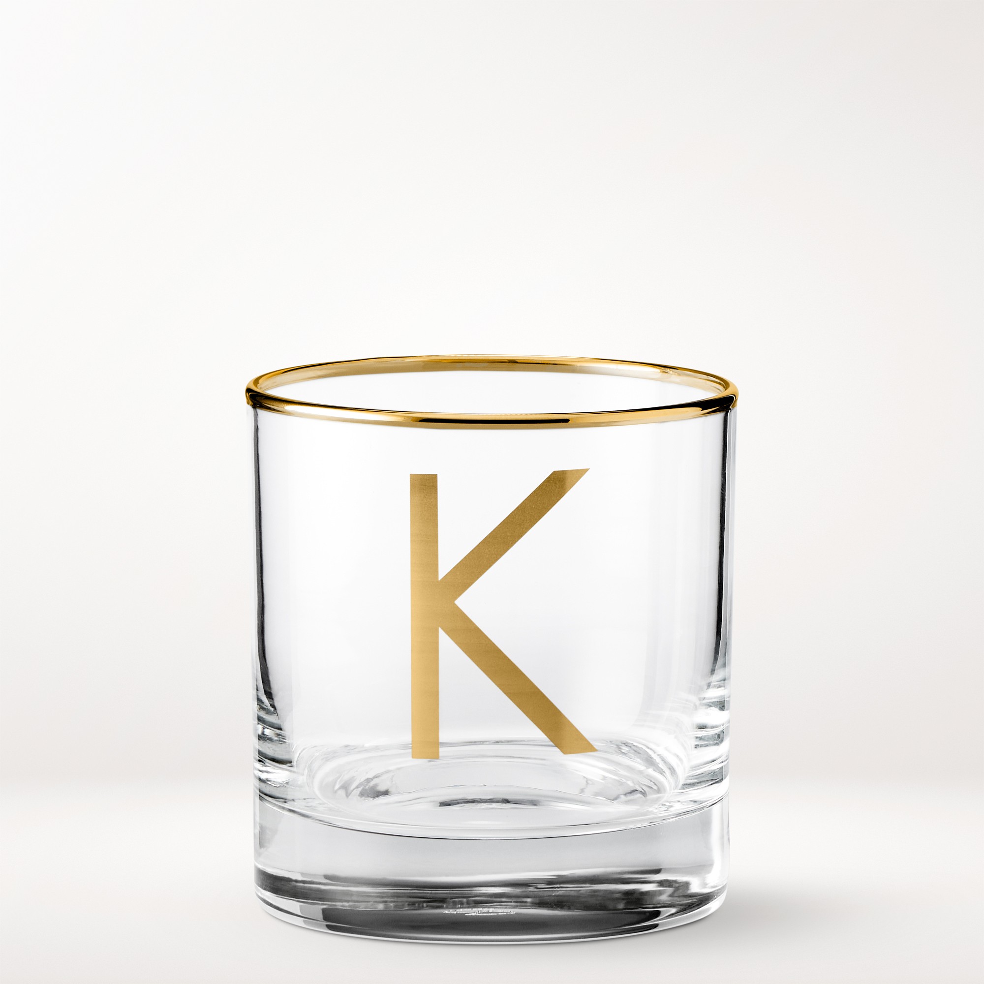 Monogram Double Old-Fashioned Glass