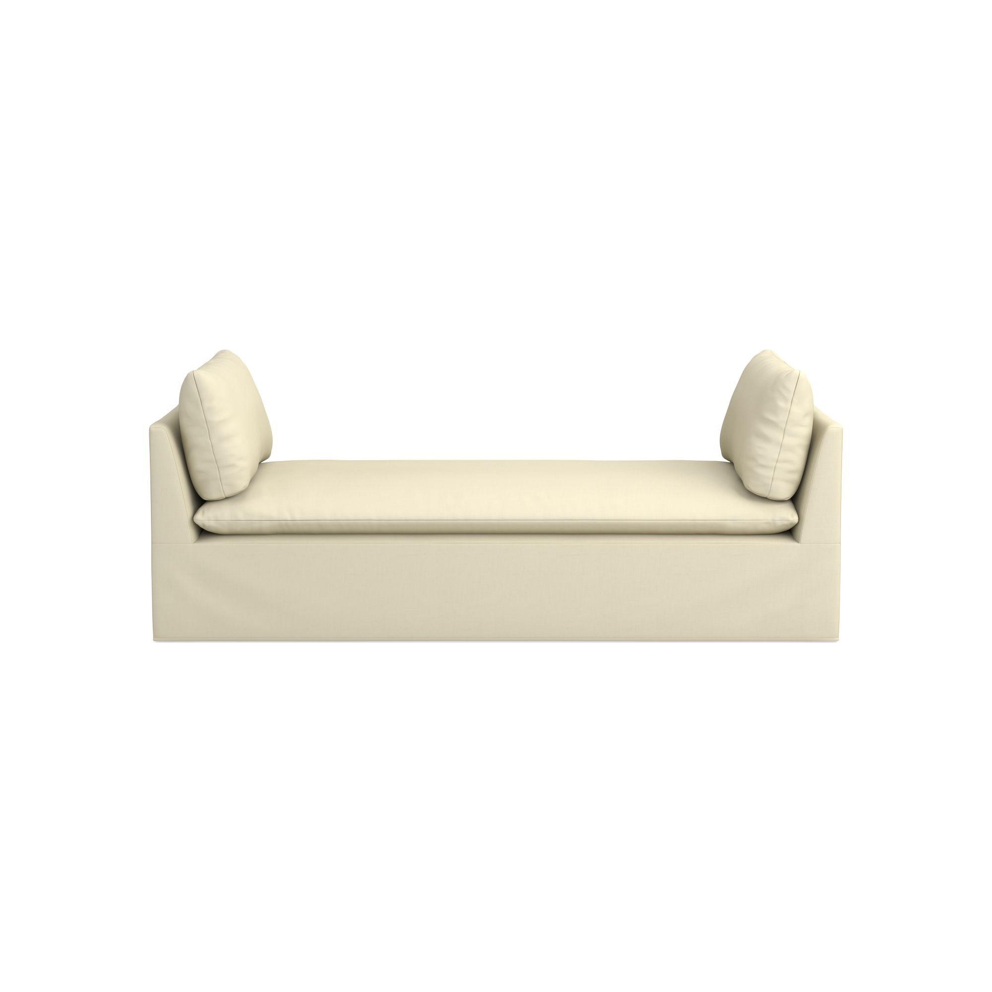Laguna Slipcovered Settee (86