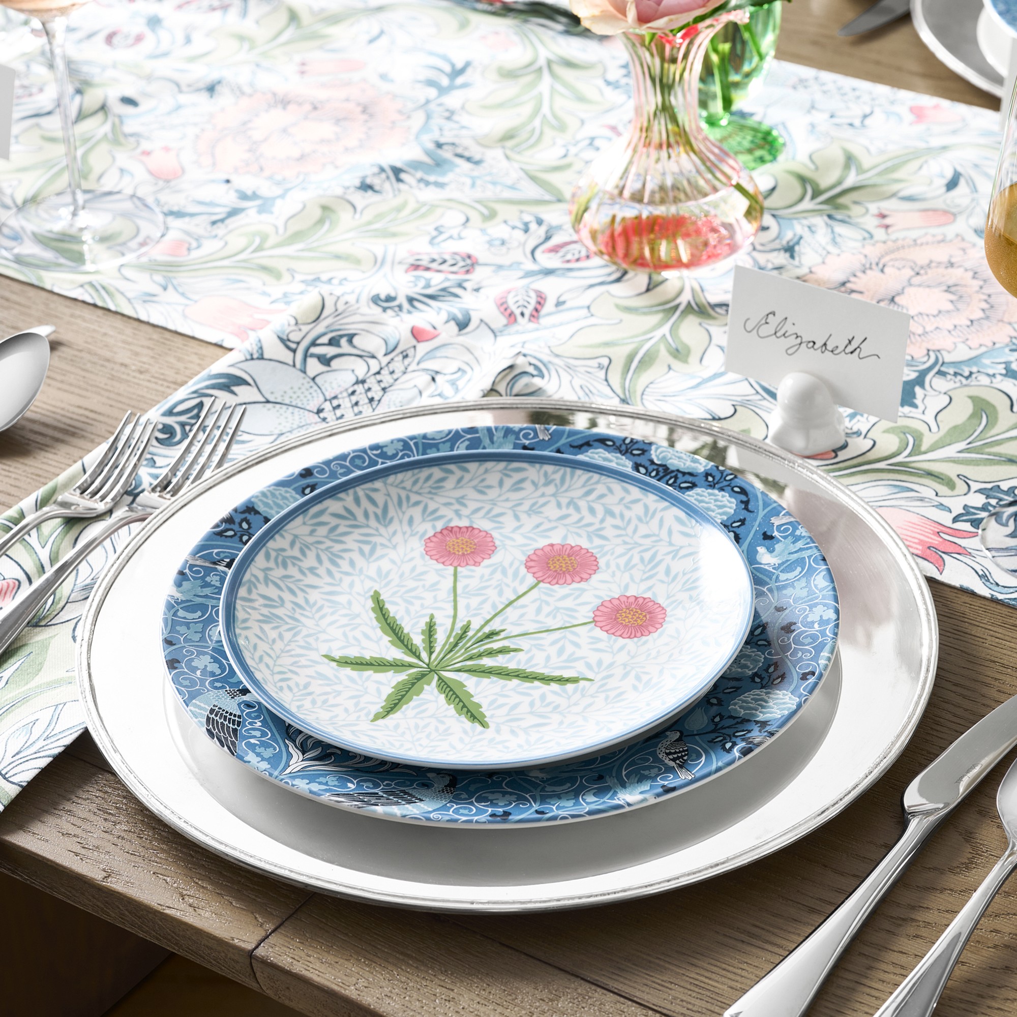 Morris & Co. x Williams Sonoma Hammersmith Dinner Plates, Set of 4