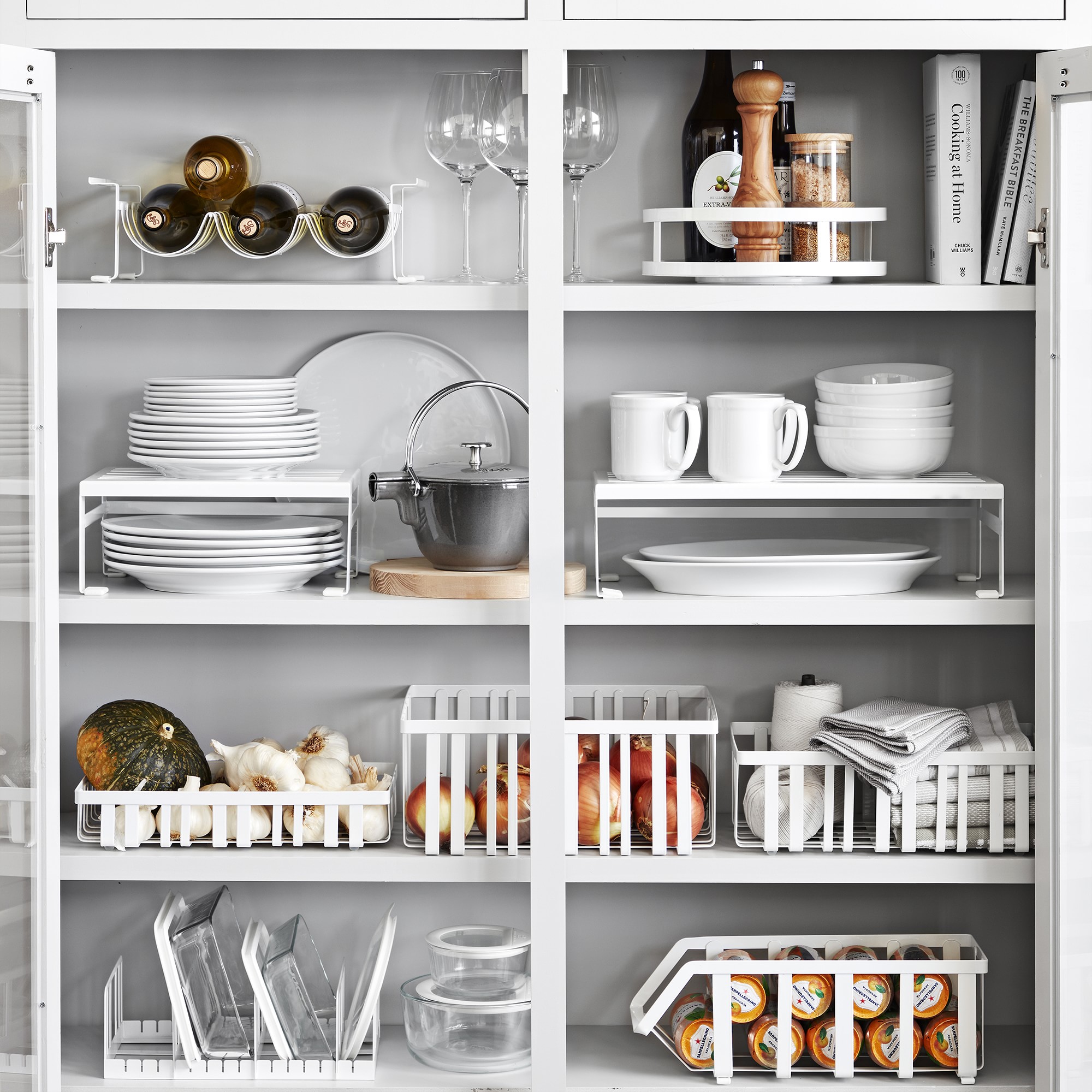 Hold Everything Metal Powder Coat Lazy Susan