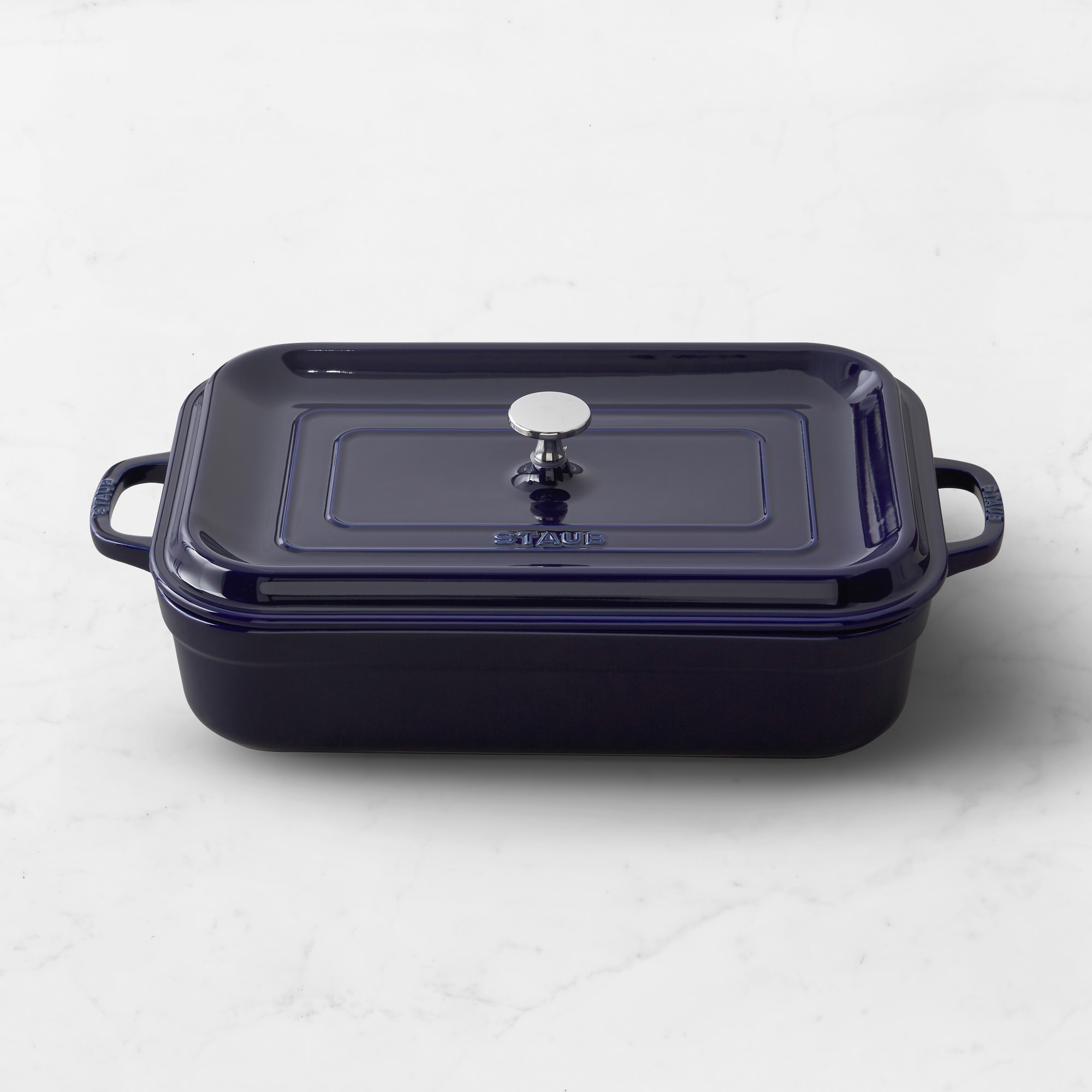 Staub Stoneware Rectangular Covered Baker, 4.8-Qt.