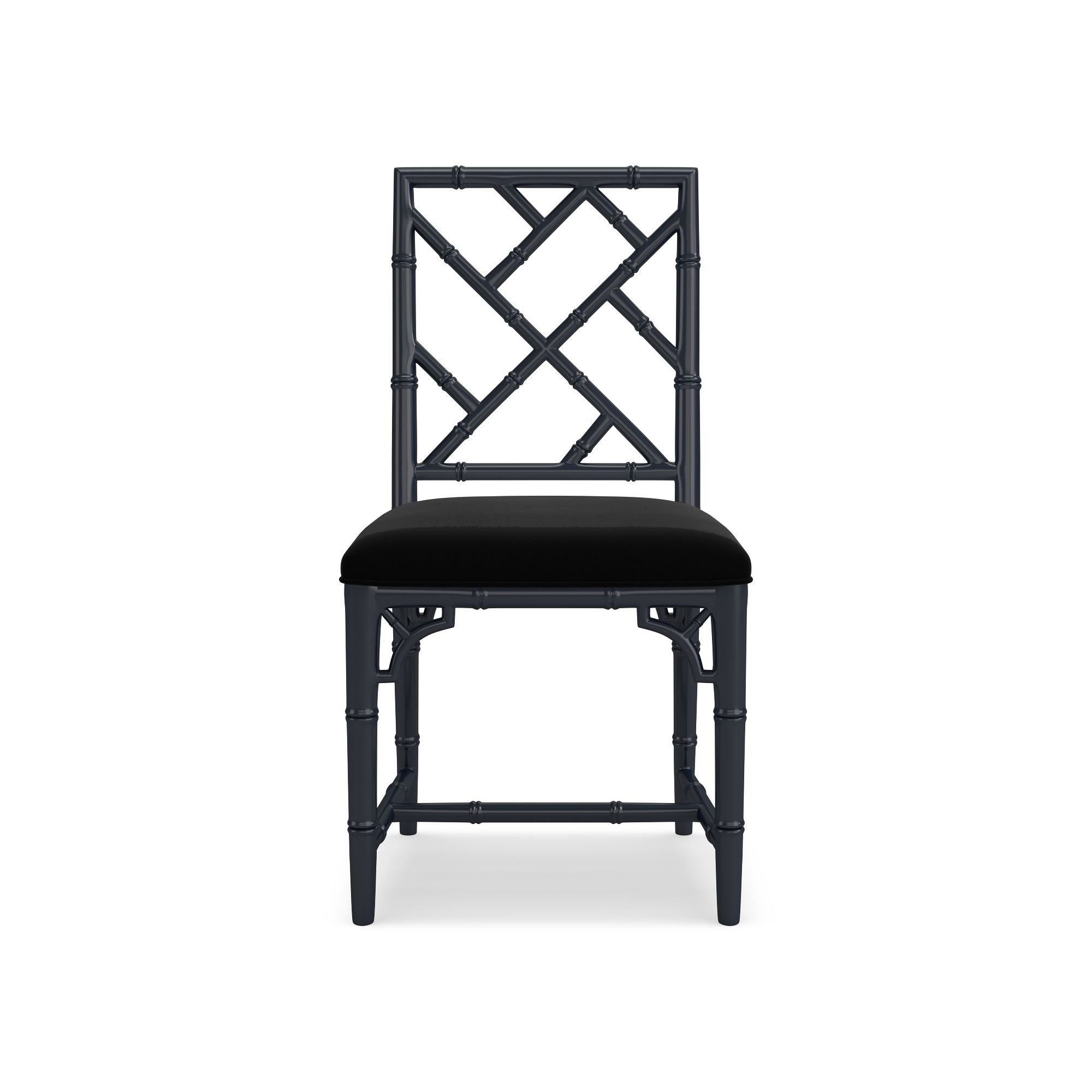 Chippendale Upholstered Bistro Side Chair