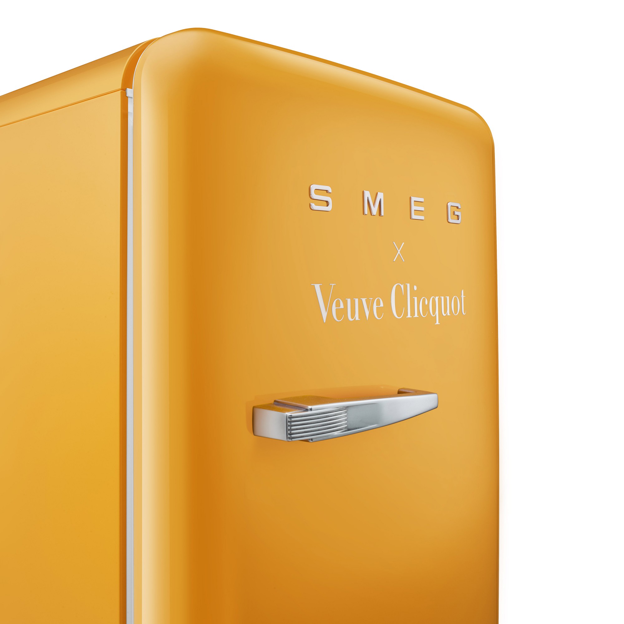 SMEG 50's Style Retro FAB 10 Veuve Clicquot Refrigerator, Special Edition