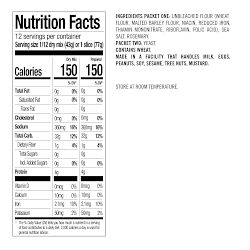 Williams Sonoma No Knead Bread Mix, Rosemary