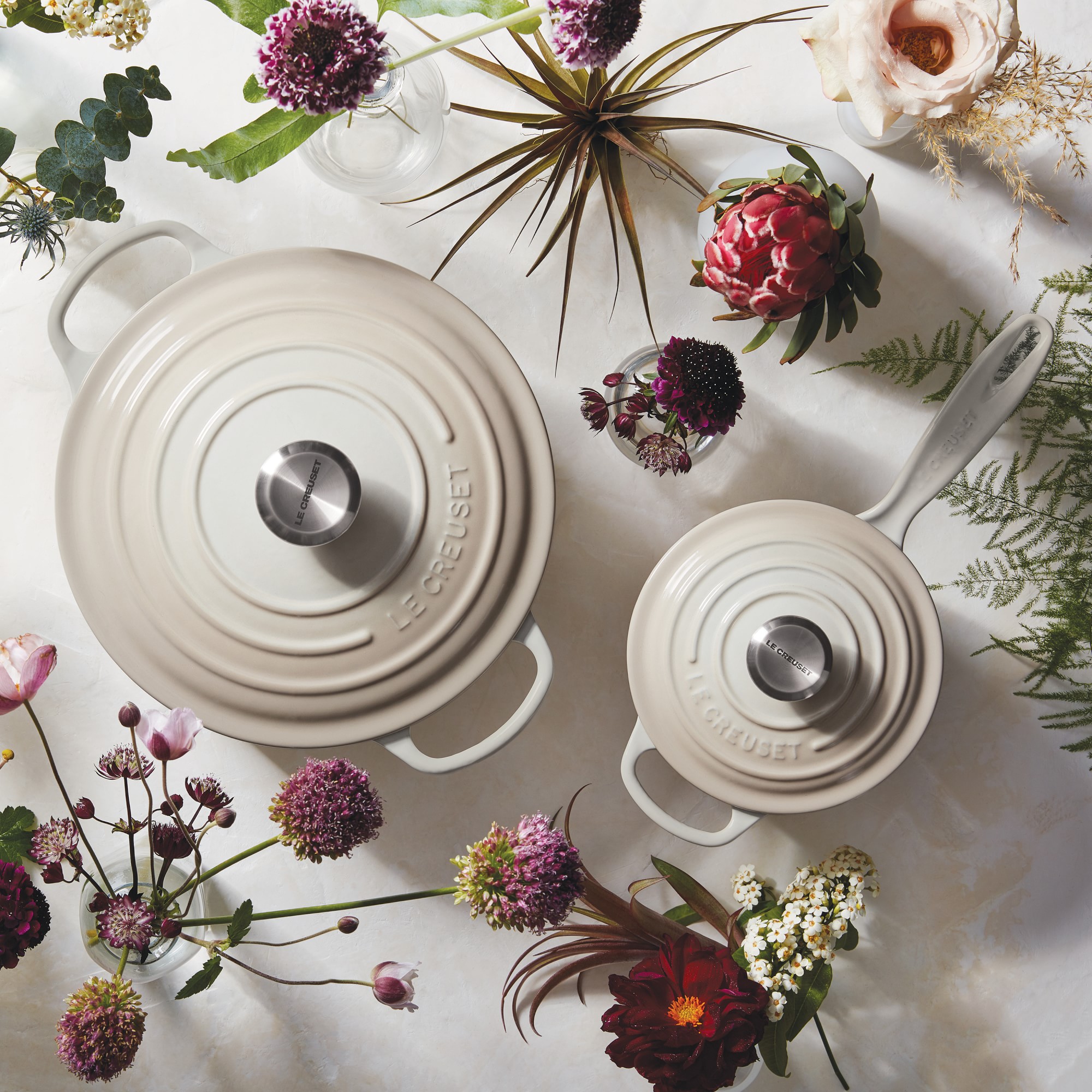 Le Creuset Signature Enameled Cast Iron 5-Piece Cookware Set