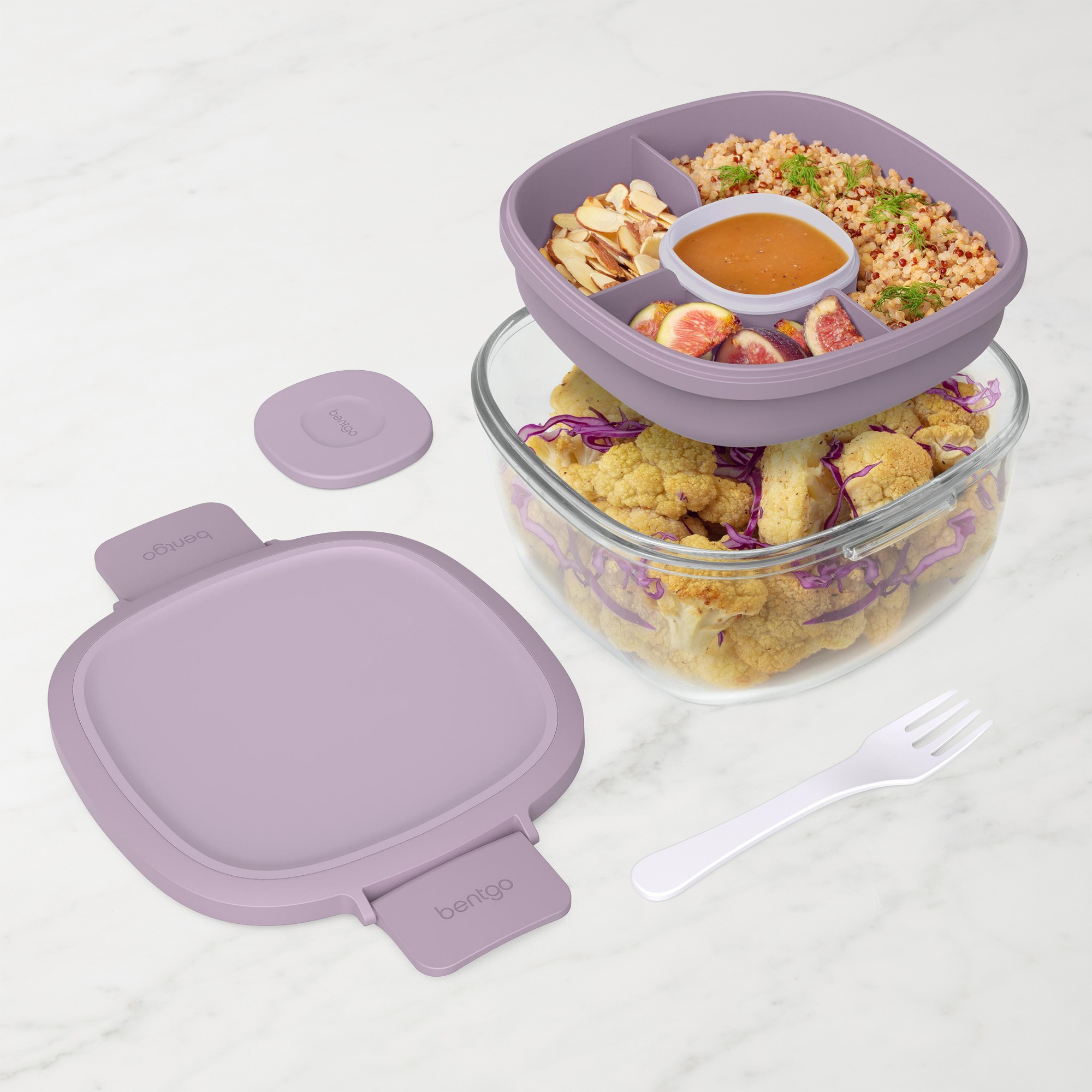Bentgo Glass Leak-proof Salad Container