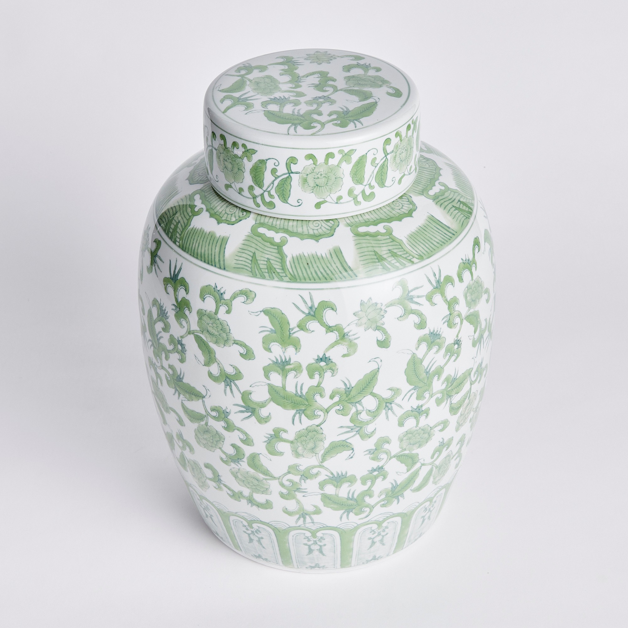 Chinoiserie Lidded Jar