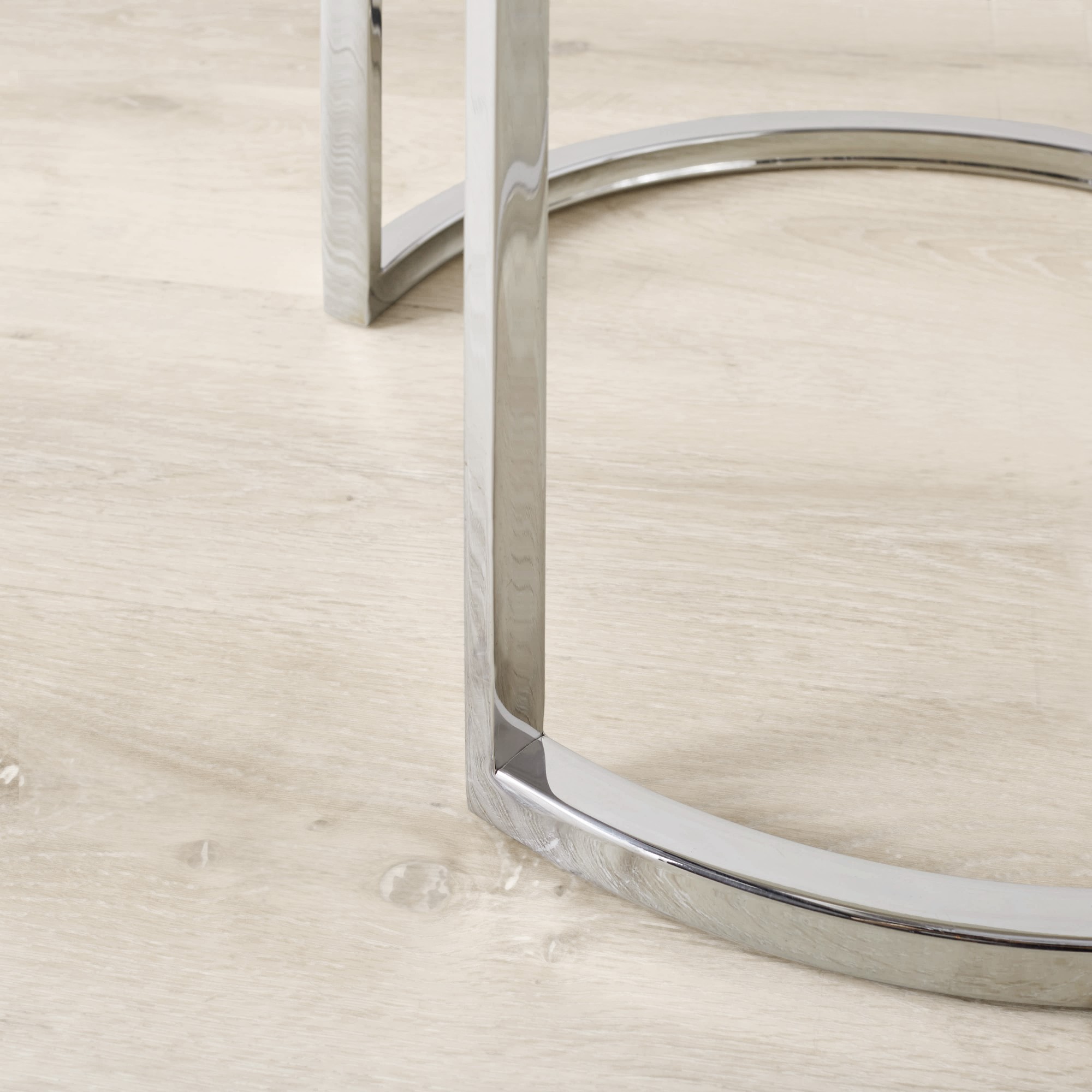 Marble & Metal Accent Table (18