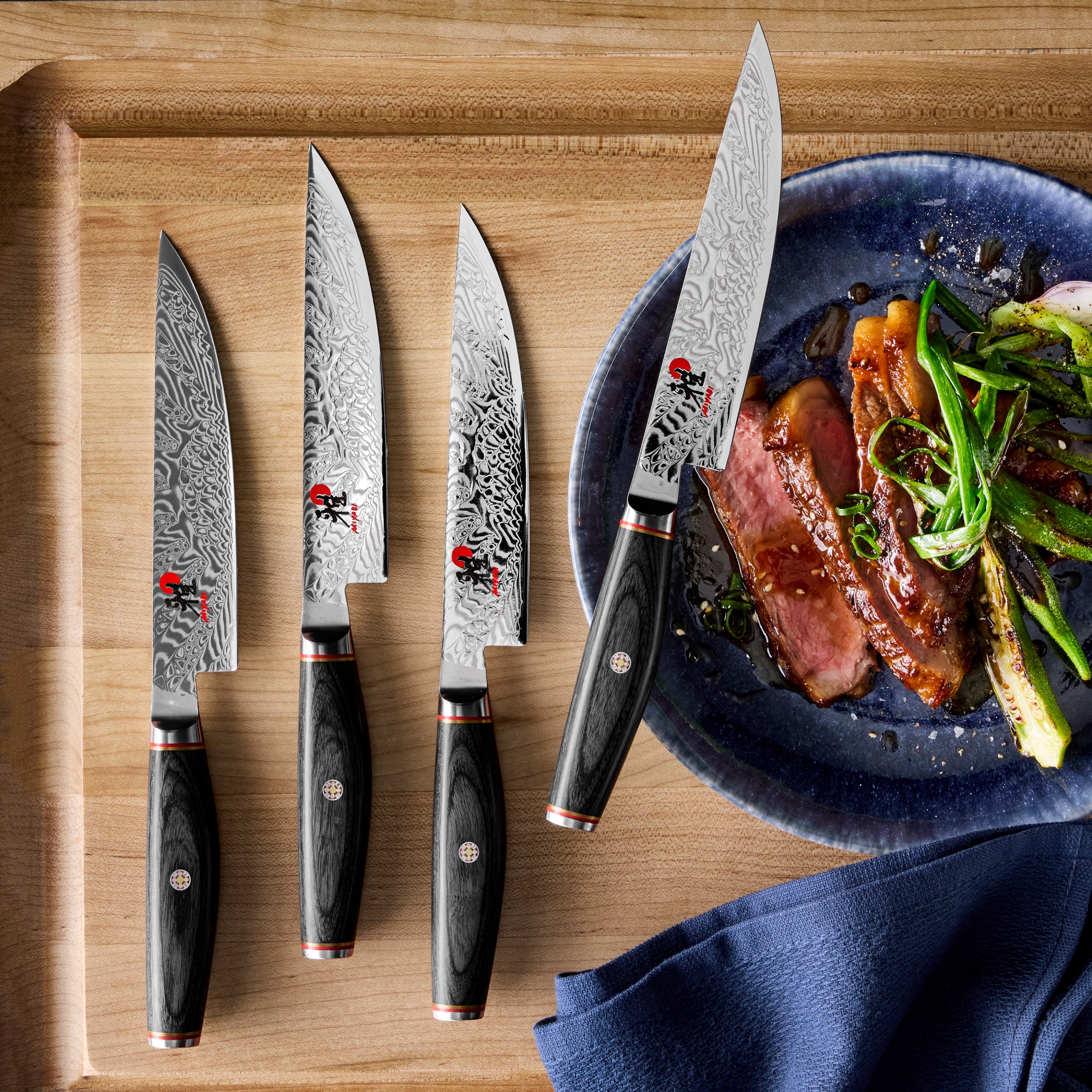 Miyabi Tenmei Steak Knives, Set of 4