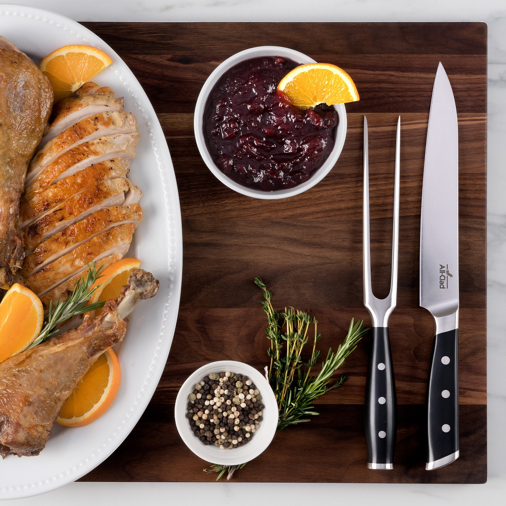 All-Clad Carving Knife & Meat Fork Set