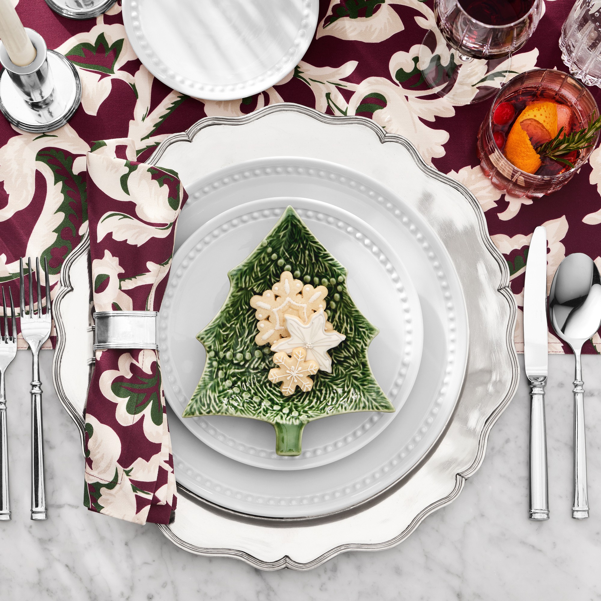 Pillivuyt Beaded Coupe Salad Plates