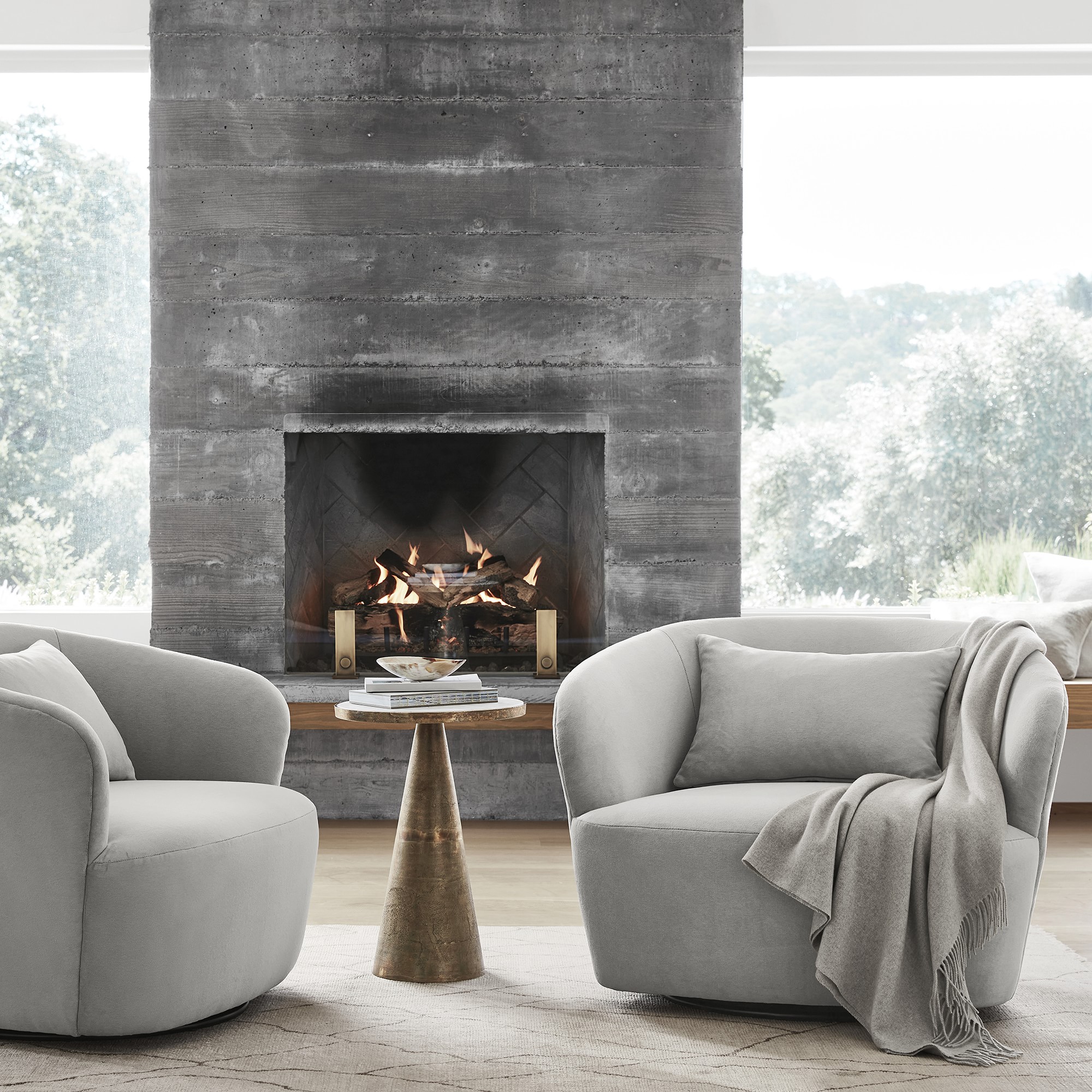 Tate Swivel Armchair