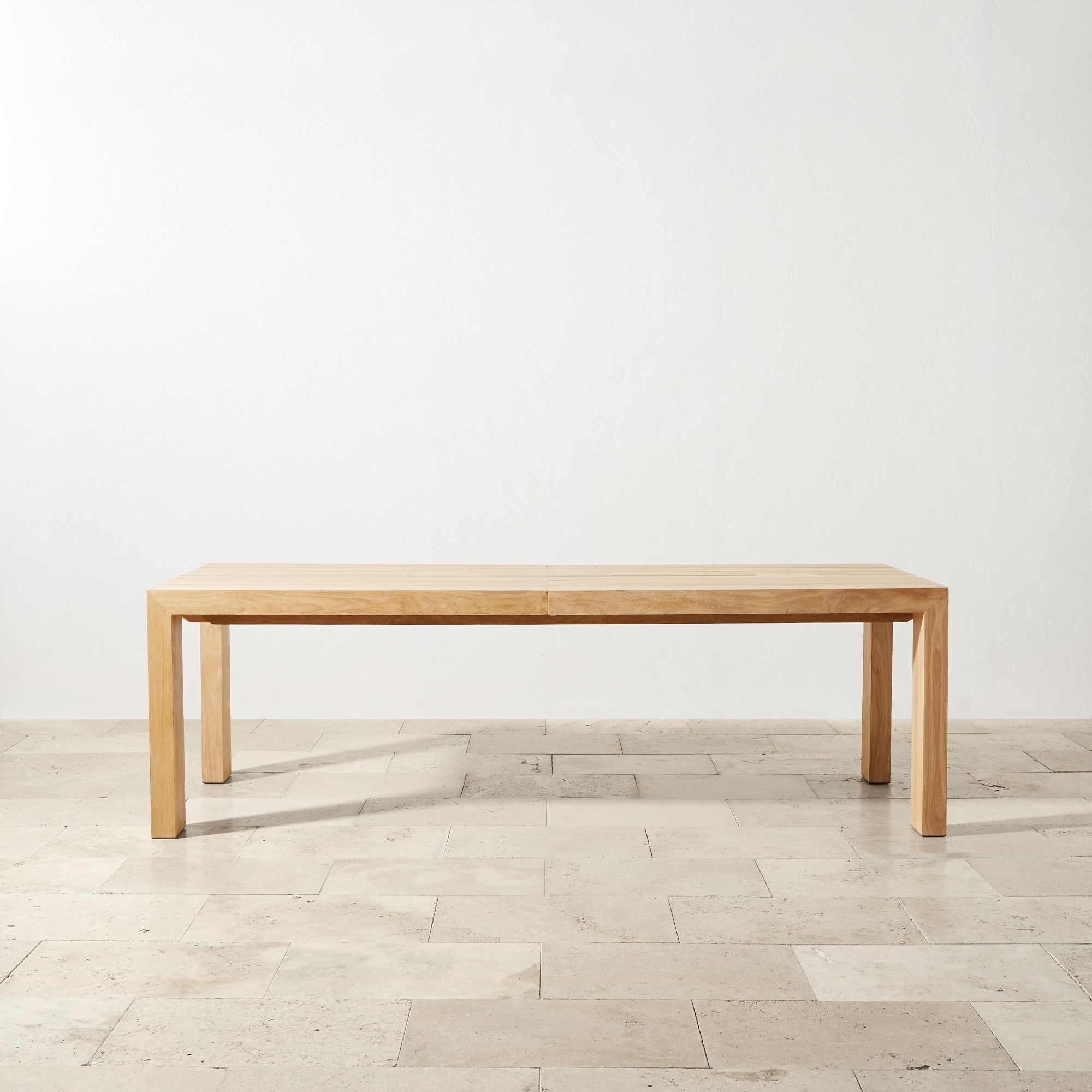 Larnaca Outdoor Teak Extendable Dining Table (72