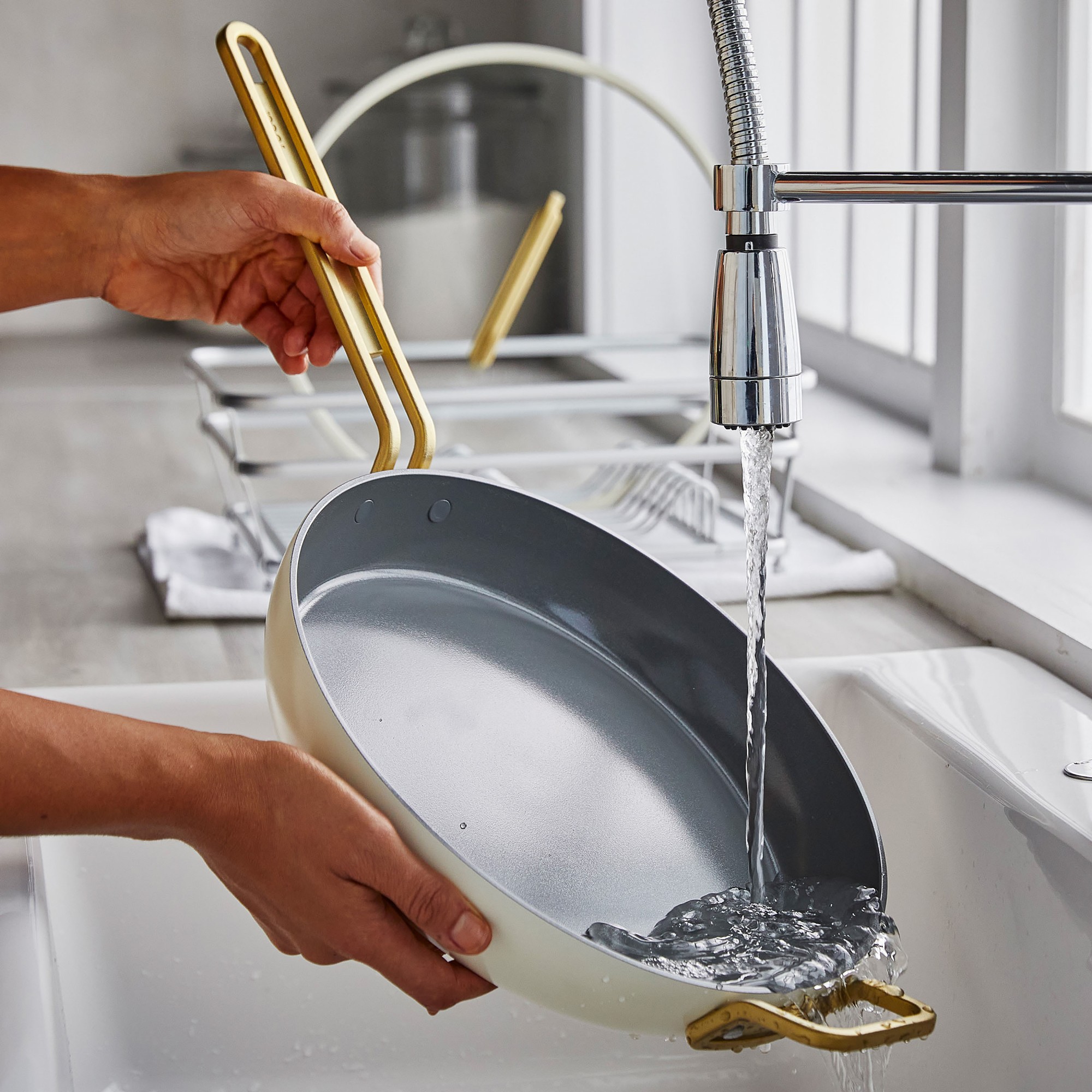 GreenPan™ Stanley Tucci™ Ceramic Nonstick Covered Fry Pan, 12