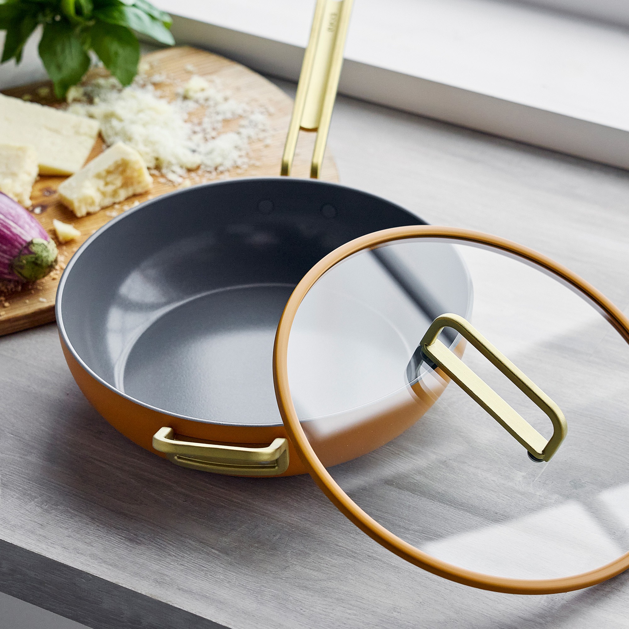 GreenPan™ Stanley Tucci™ Ceramic Nonstick Junior Essential Stanley Pan, 4 1/2-Qt.