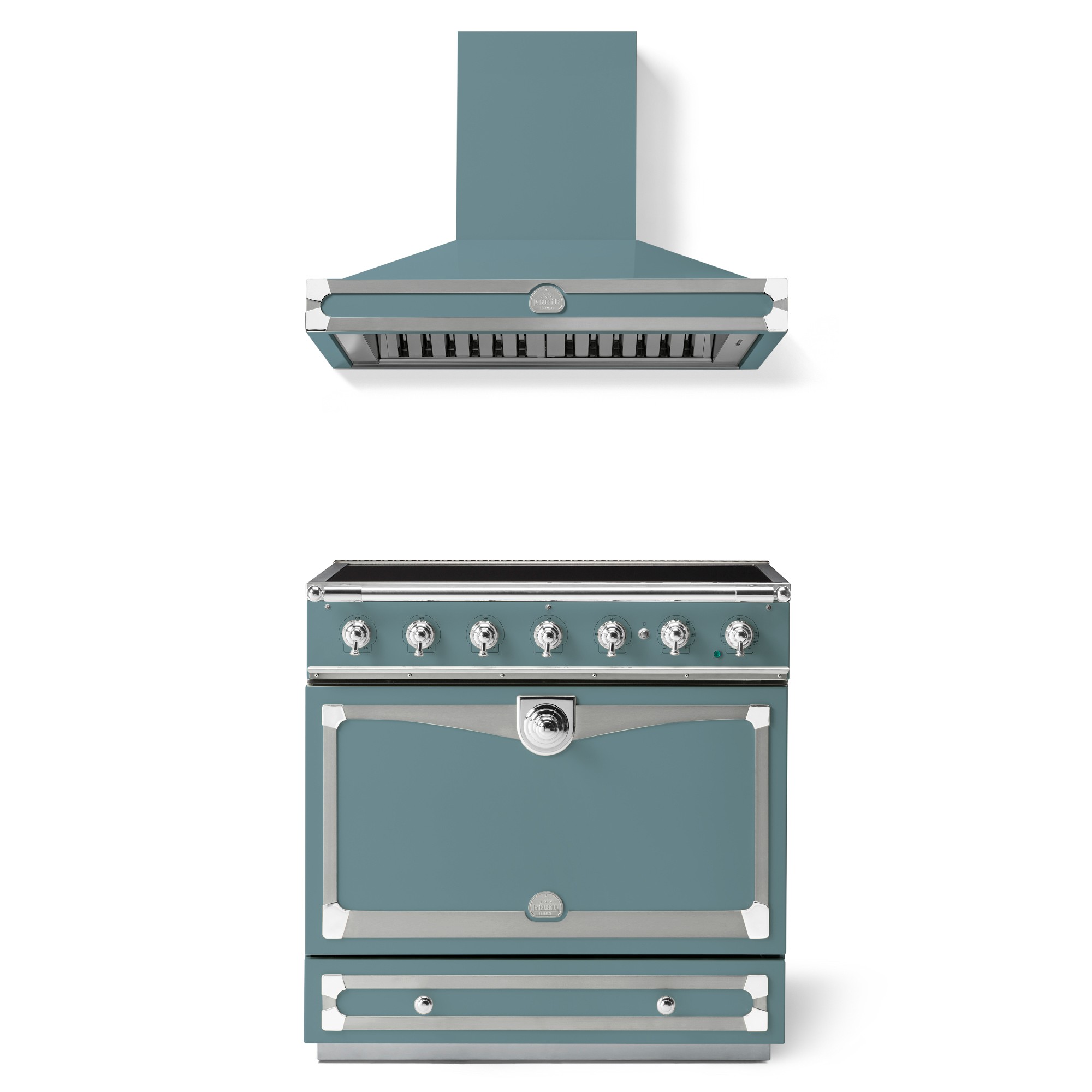 La Cornue CornuFé 90 Albertine Induction Range & Hood