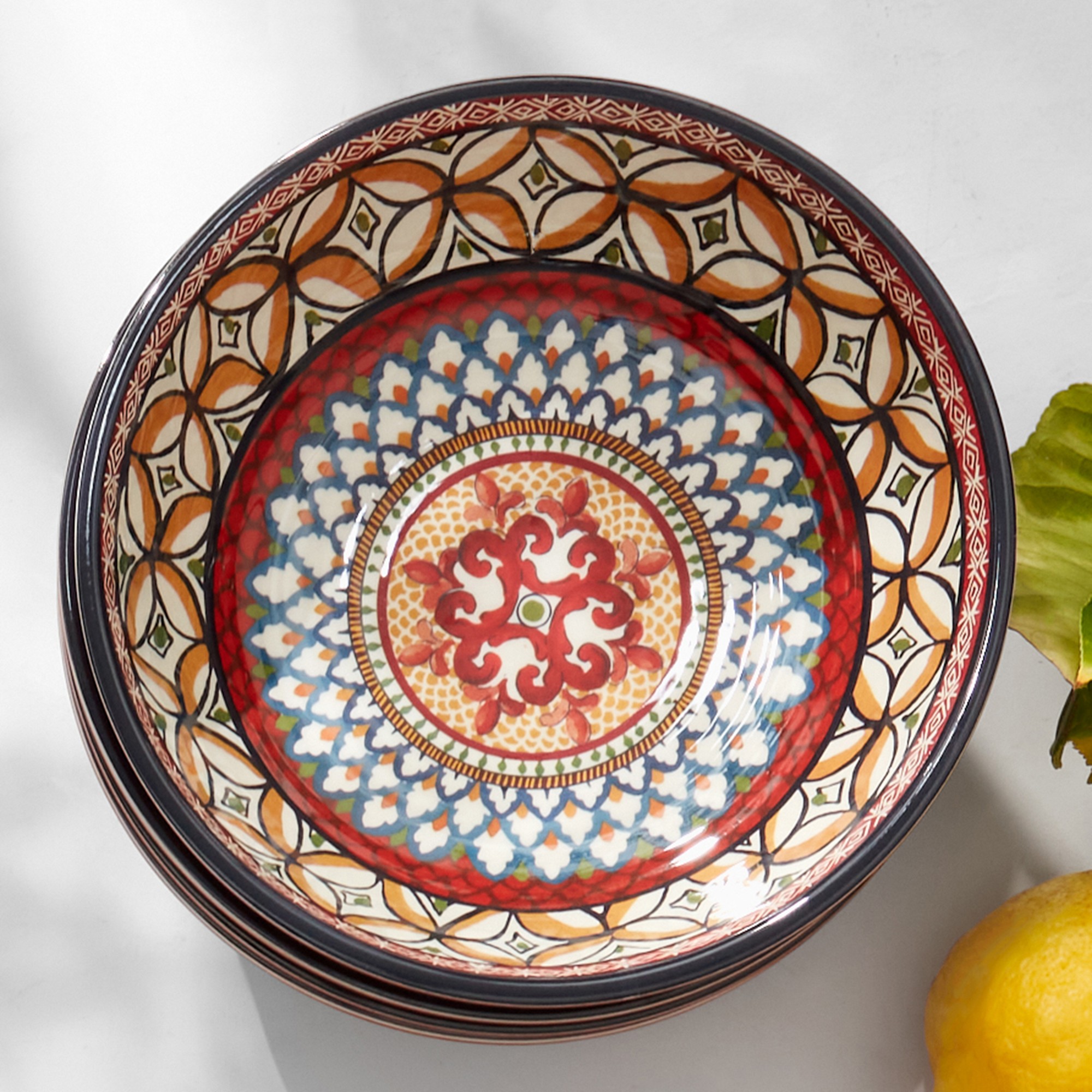 Sicily Red Outdoor Melamine Dinnerware Collection