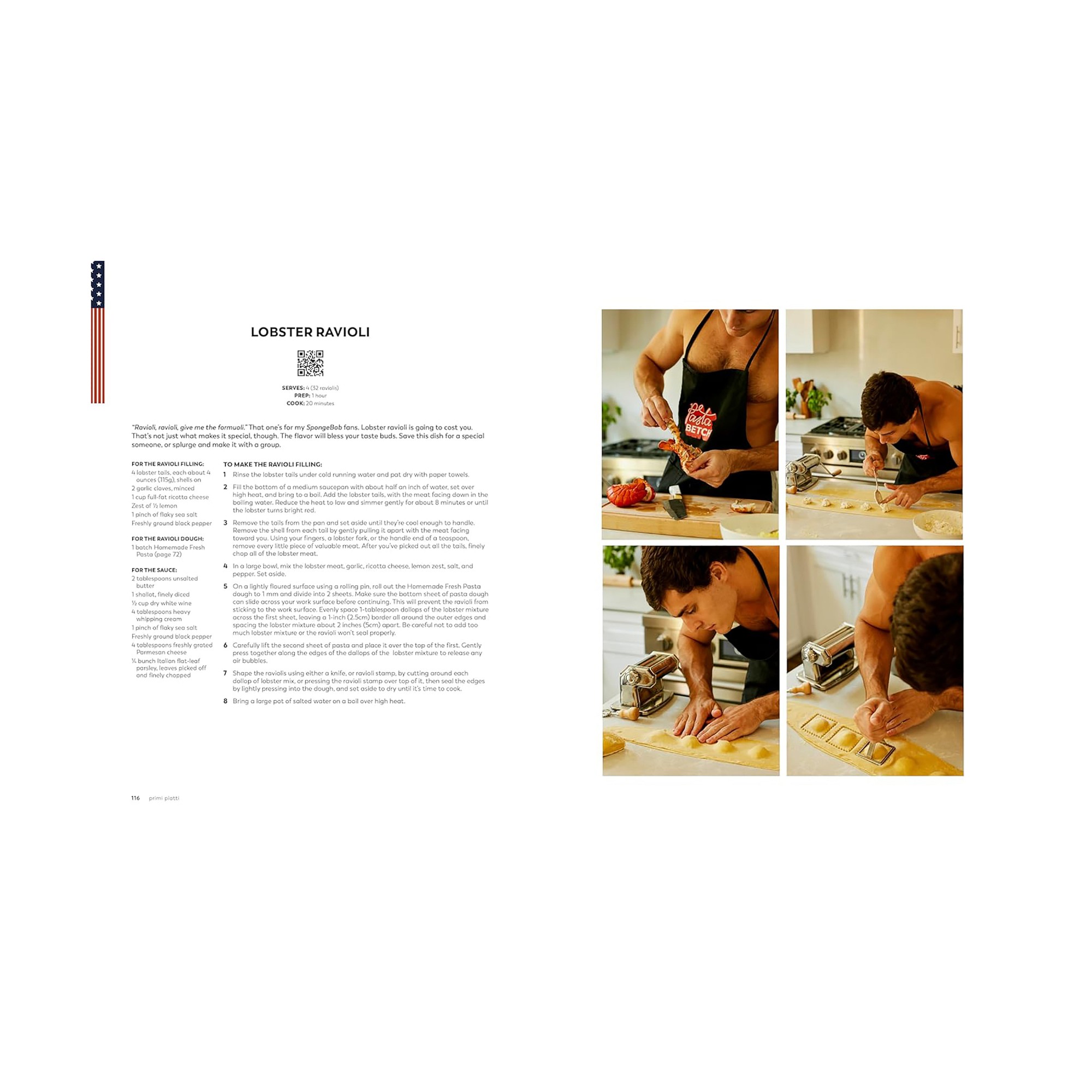 Gianluca Conte: Italian/American: It's a QCP cookbook, betch!