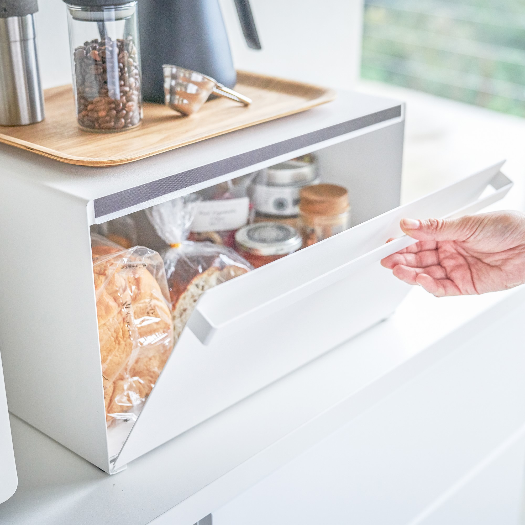 Yamazaki Home Tower Bread Box