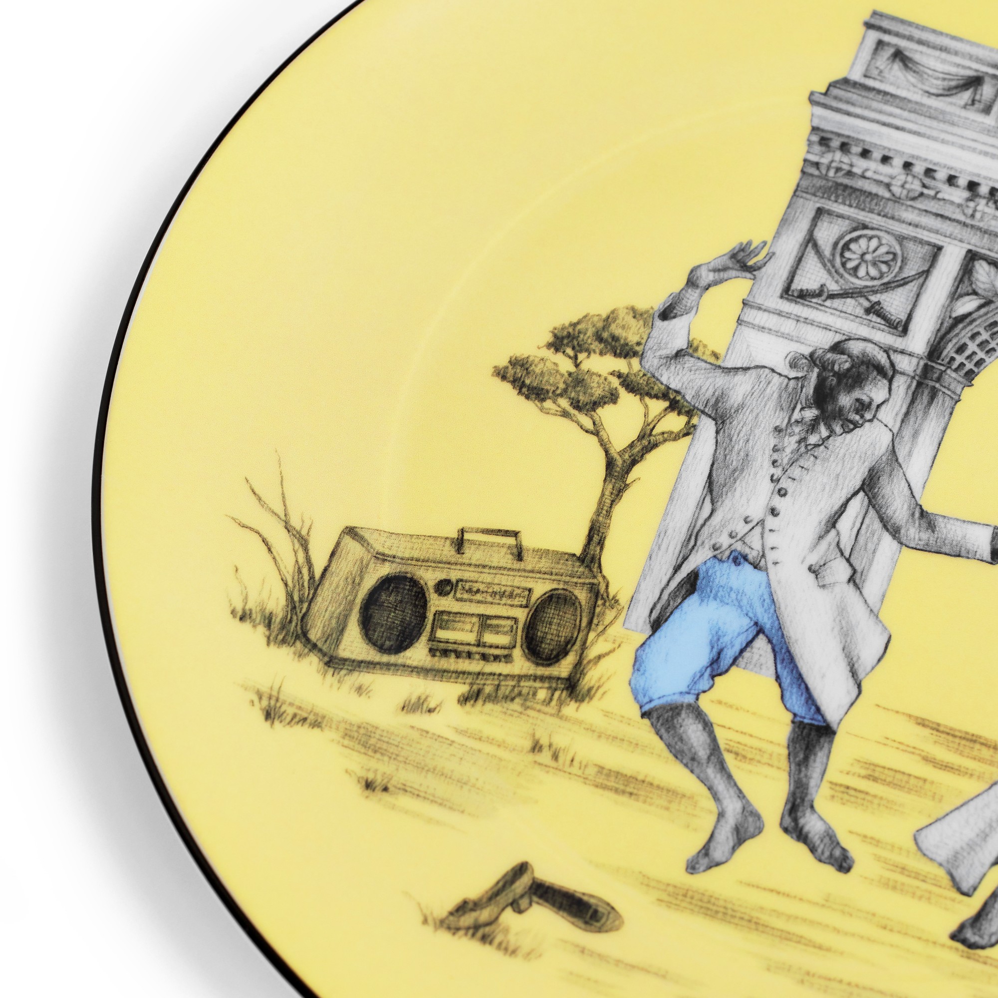 Wedgwood x Sheila Bridges Accent Plates