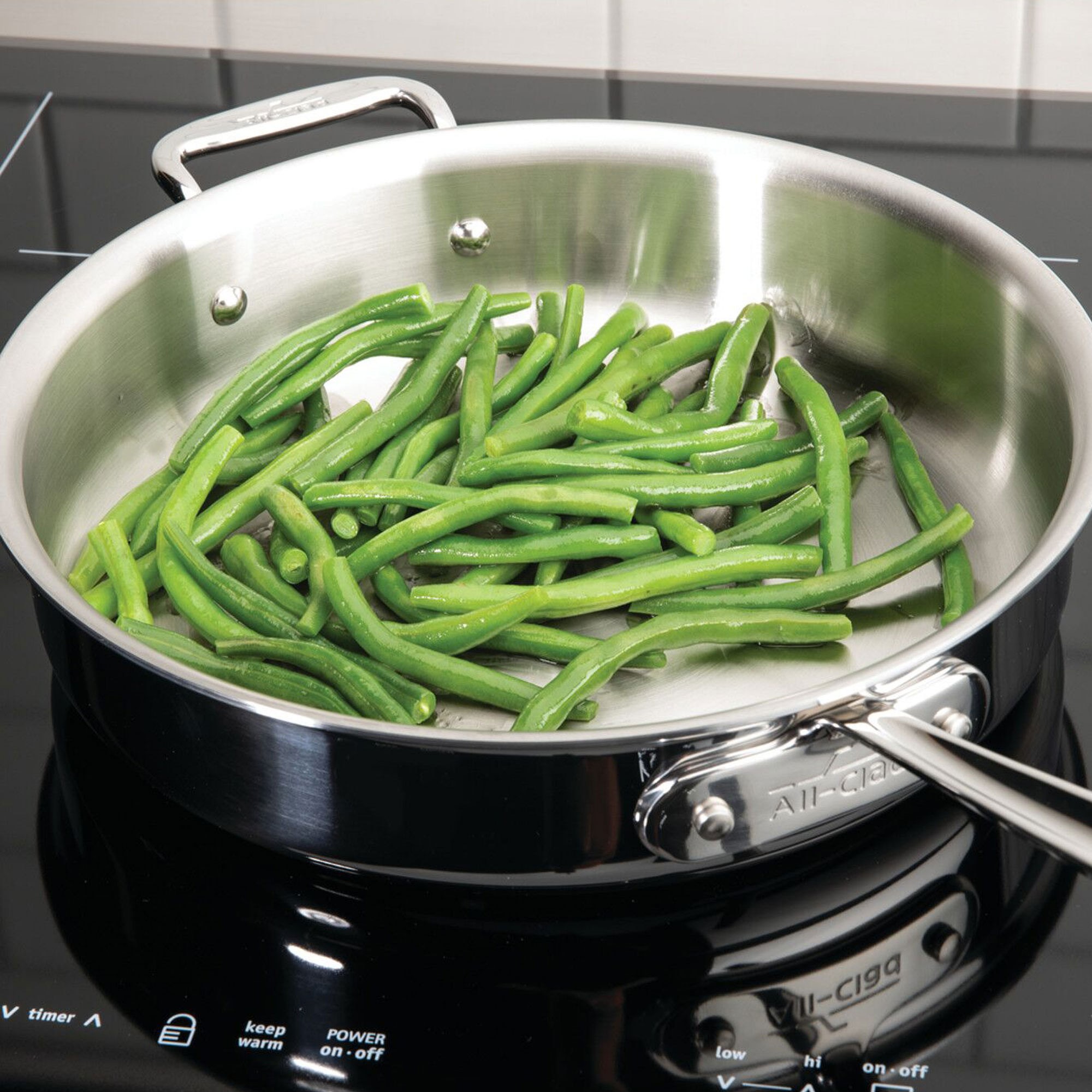 All-Clad D5® Stainless-Steel Sauté Pan