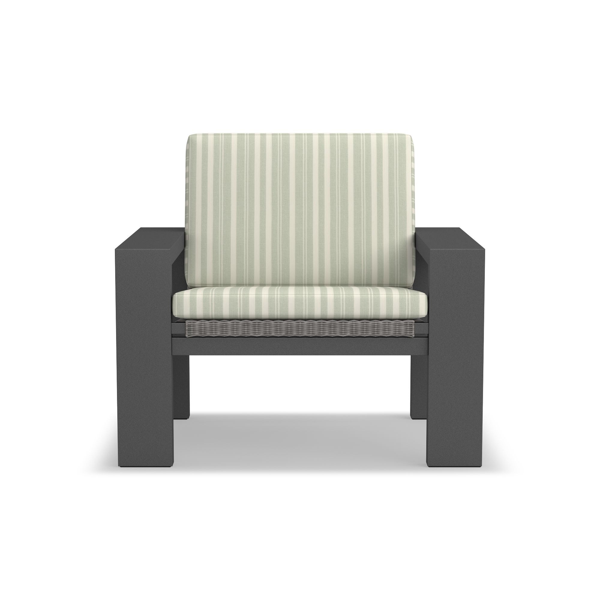 Larnaca Outdoor Teak x All-Weather Weave Club Chair Cushions